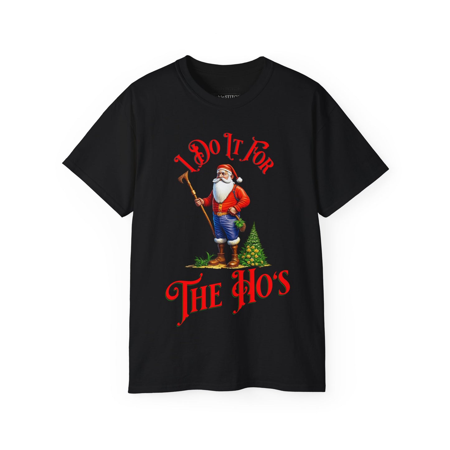 Sarcastic Santa Christmas T-Shirt | Funny Holiday Party Apparel