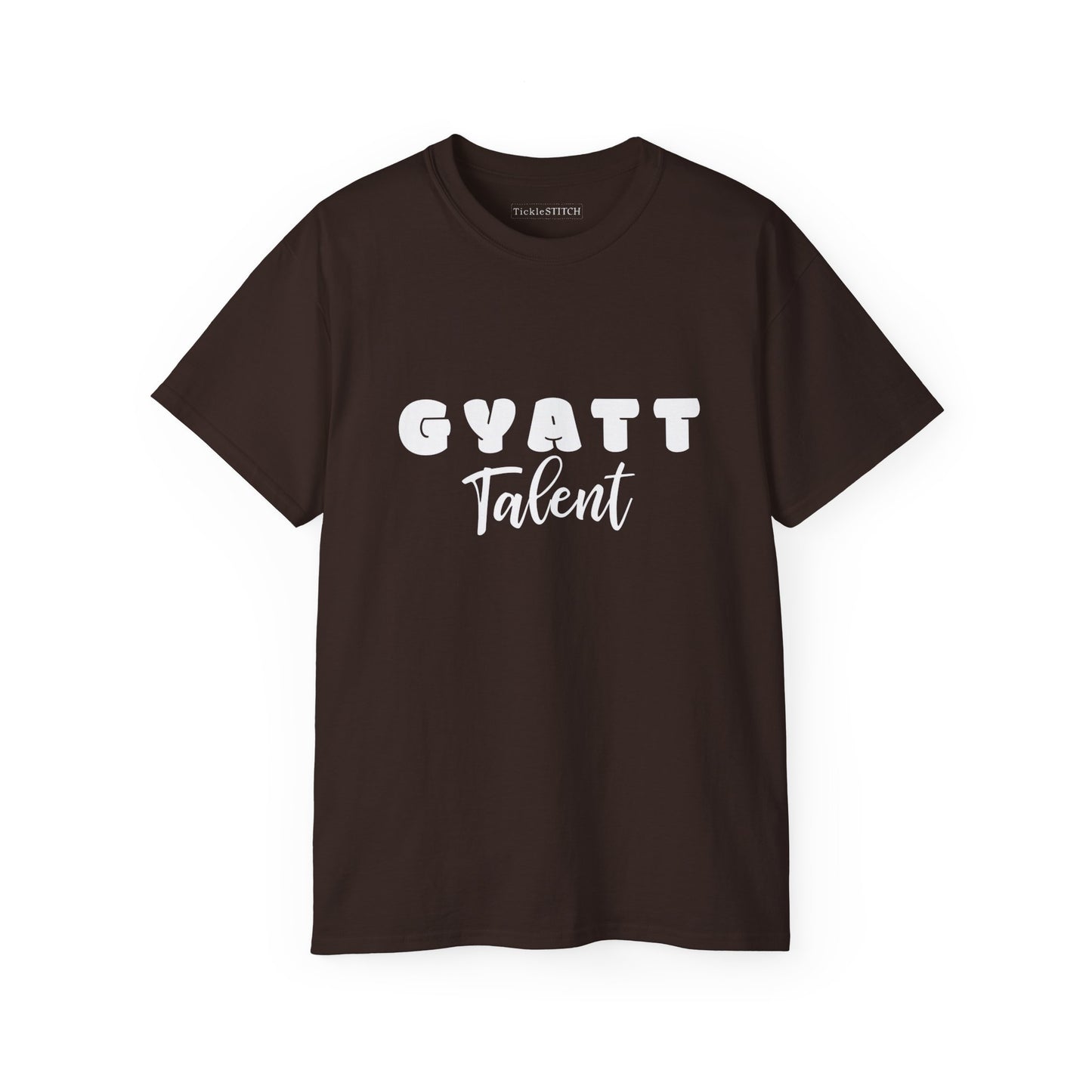 Gyatt Talent T-Shirt: Bold Confident Curves & Peach Prowess Style