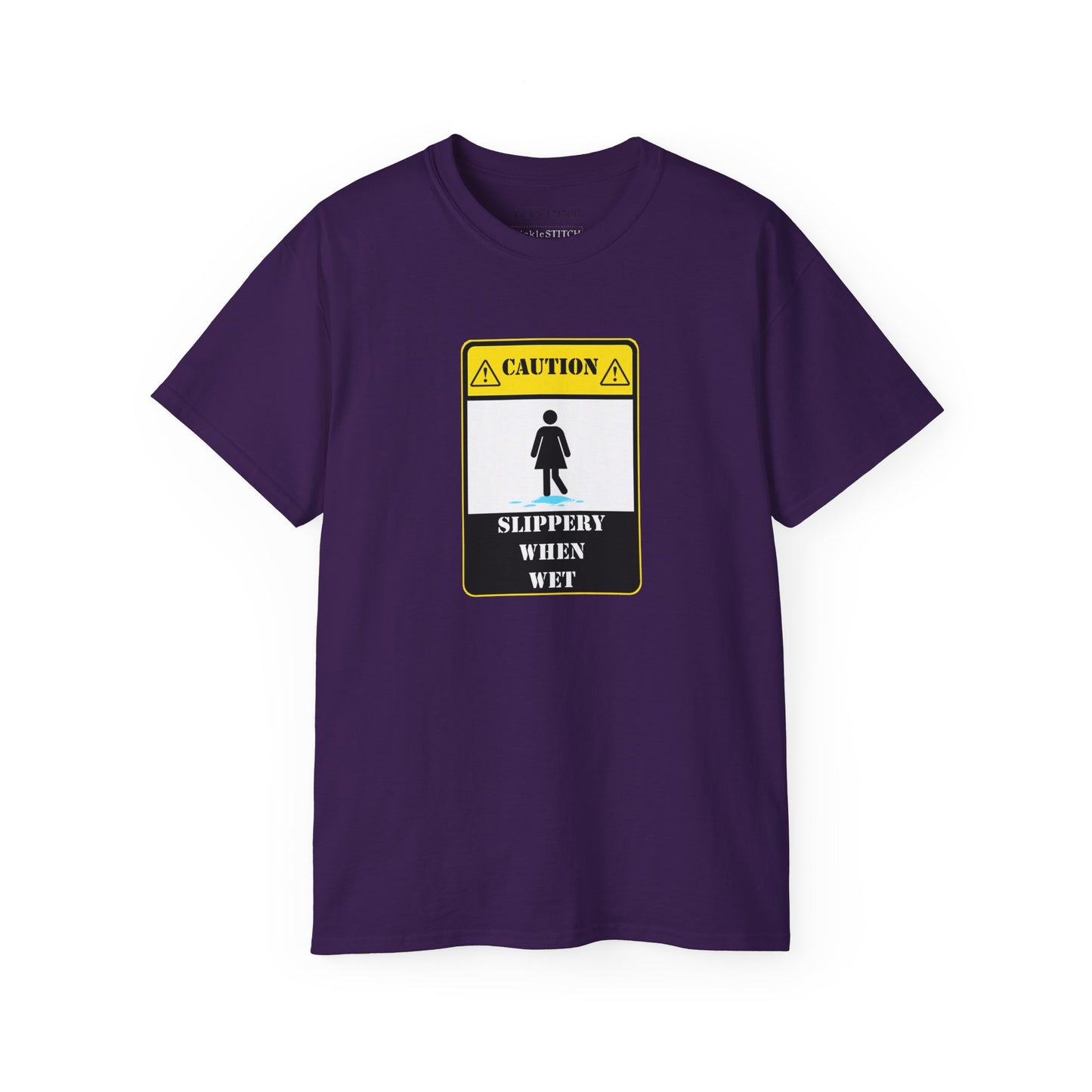 Slippery When Wet Risqué Adult Humor T-Shirt – Naughty Innuendo