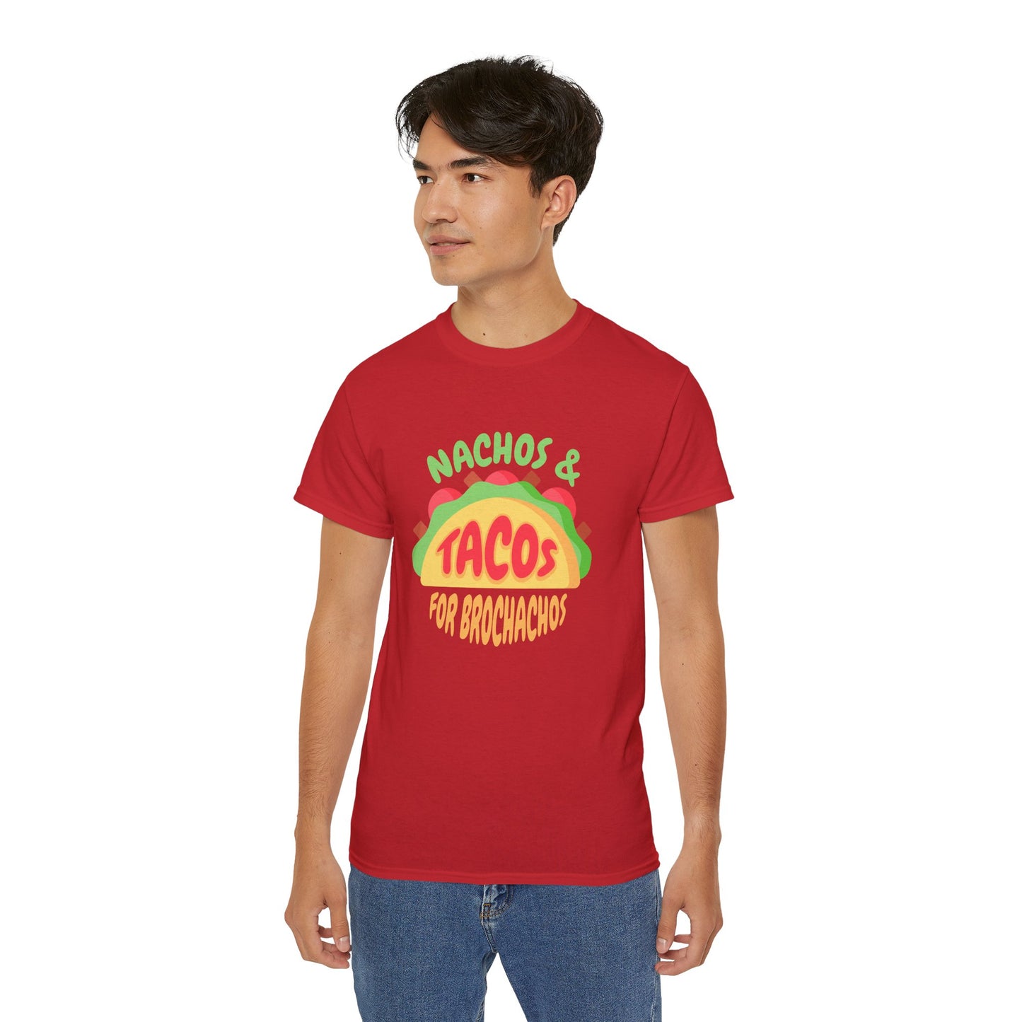 Nachos & Taco BroChacho Tee – Funny Snack Lover Apparel for Him