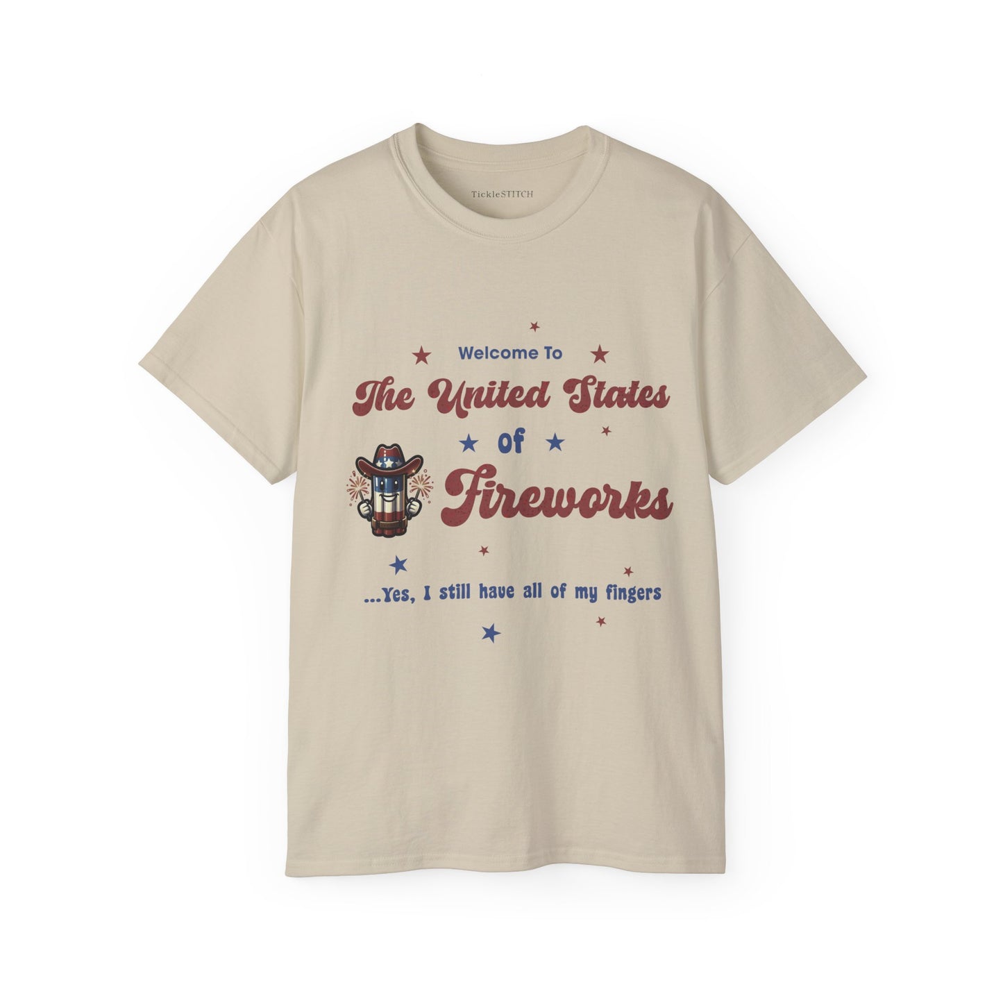 USA Independence Day Fireworks Shirt – Patriotic July 4th Apparel