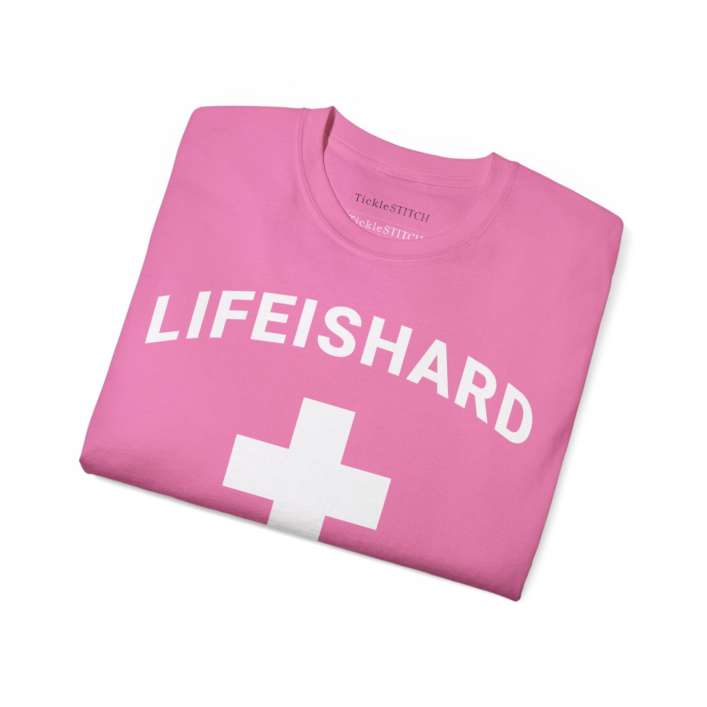 LIFEISHARD Lifeguard Parody T-Shirt – Sarcastic Humor & Cynical Life