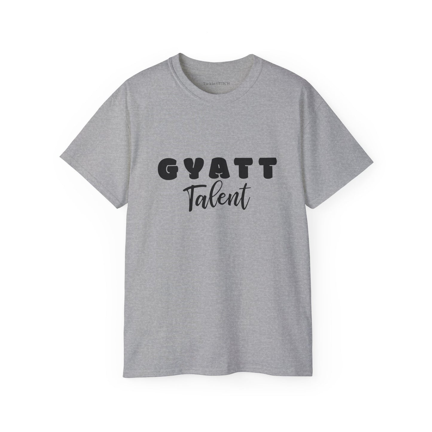Gyatt Talent T-Shirt: Bold Confident Curves & Peach Prowess Style