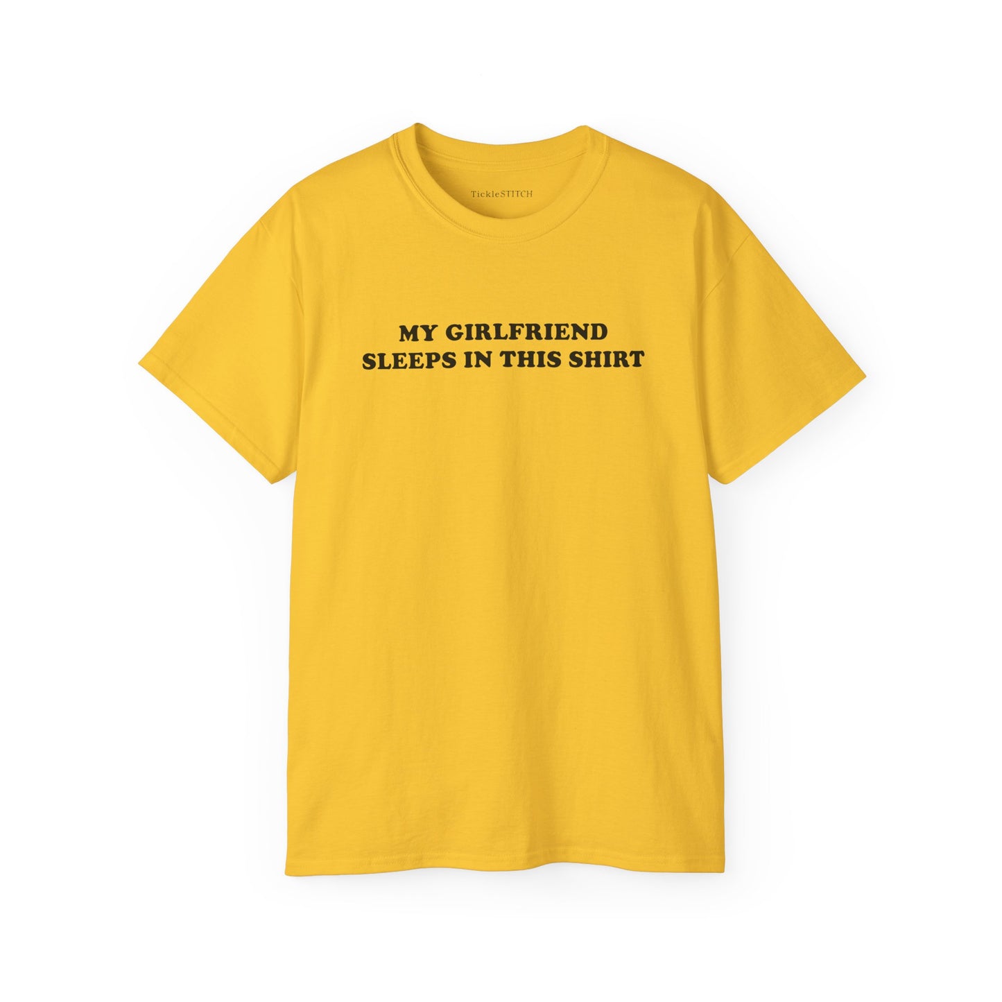 Funny Girlfriend's Favorite Sleep Shirt – Comfy Boyfriend Tee Humor