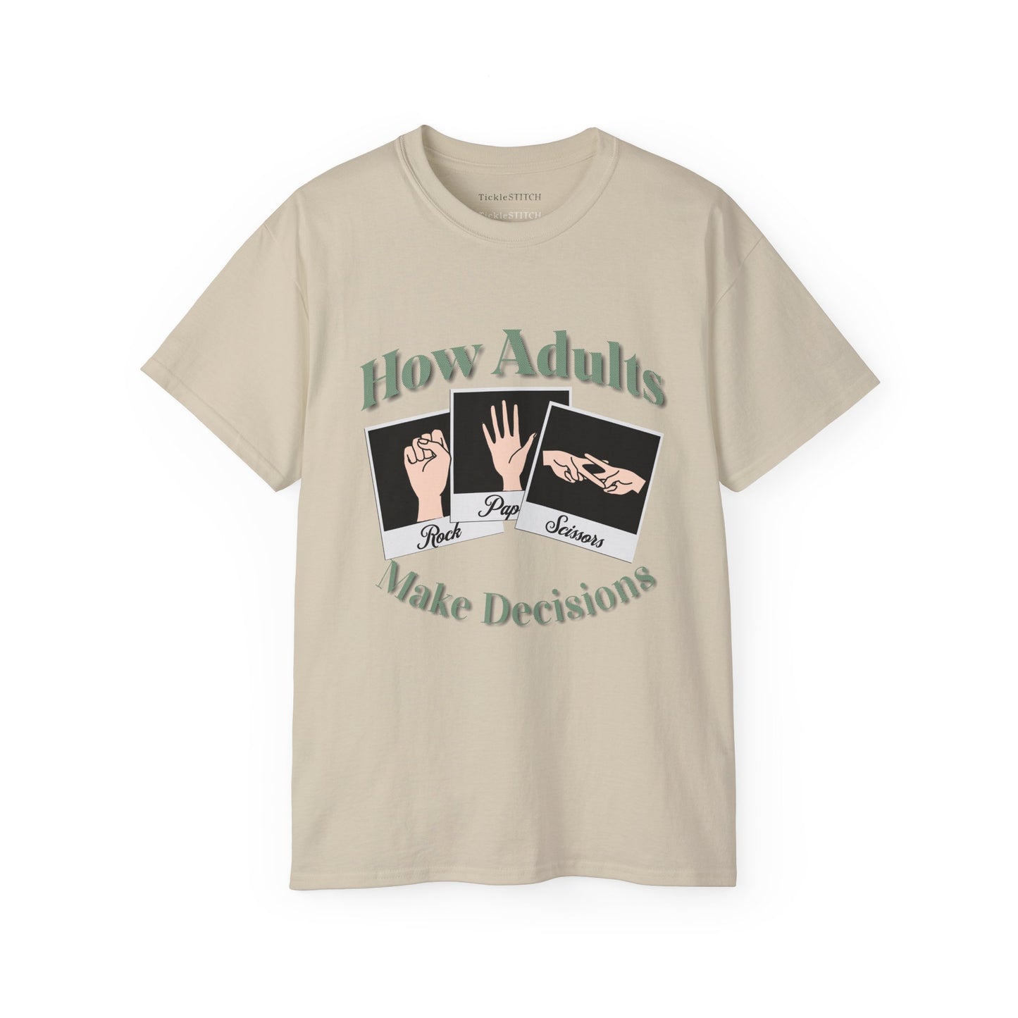 Rock Paper Scissoring Tee: Adult NSFW Humor, Lesbian & Gay Pride Gift