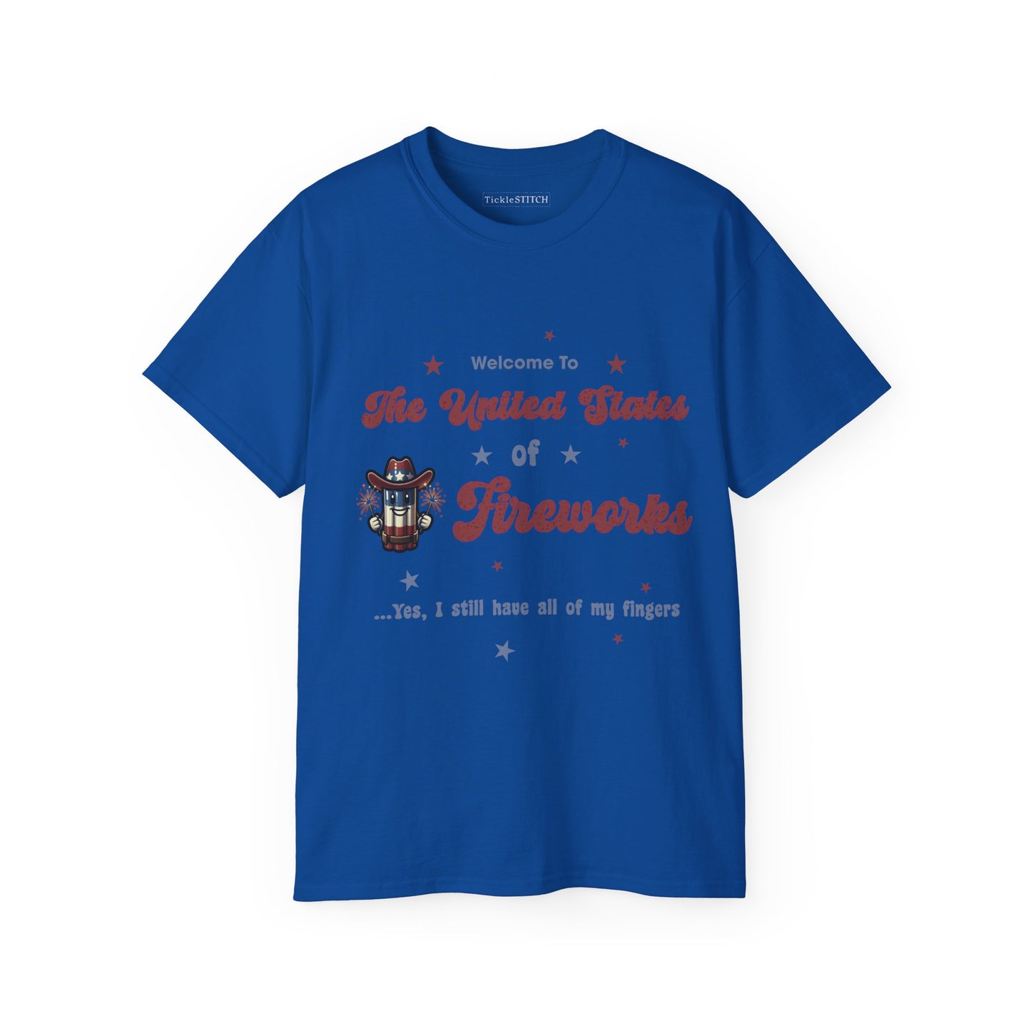 USA Independence Day Fireworks Shirt – Patriotic July 4th Apparel