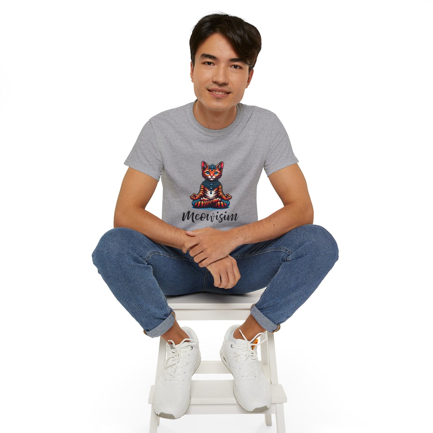 Purr-fect Orange Cat Humor T-Shirt | Funny Ginger Kitty Apparel Gift