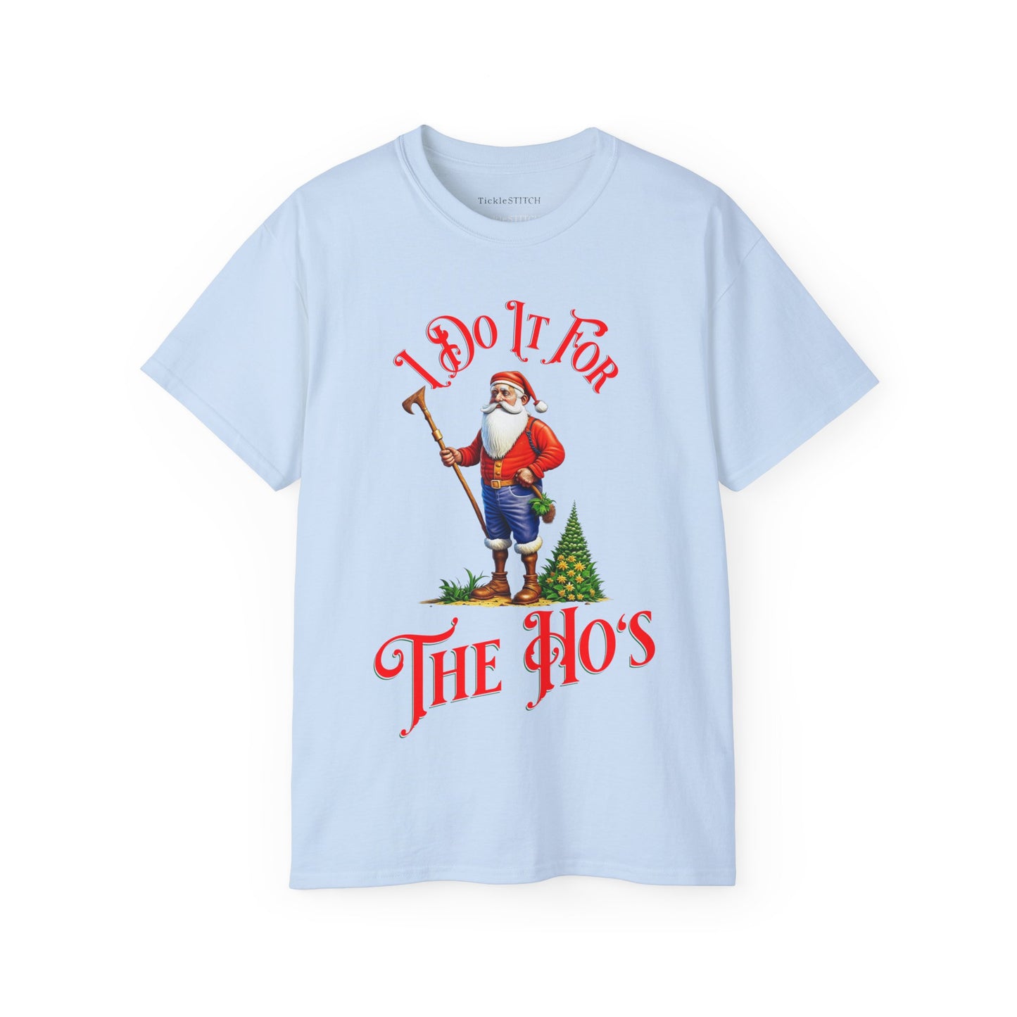 Sarcastic Santa Christmas T-Shirt | Funny Holiday Party Apparel