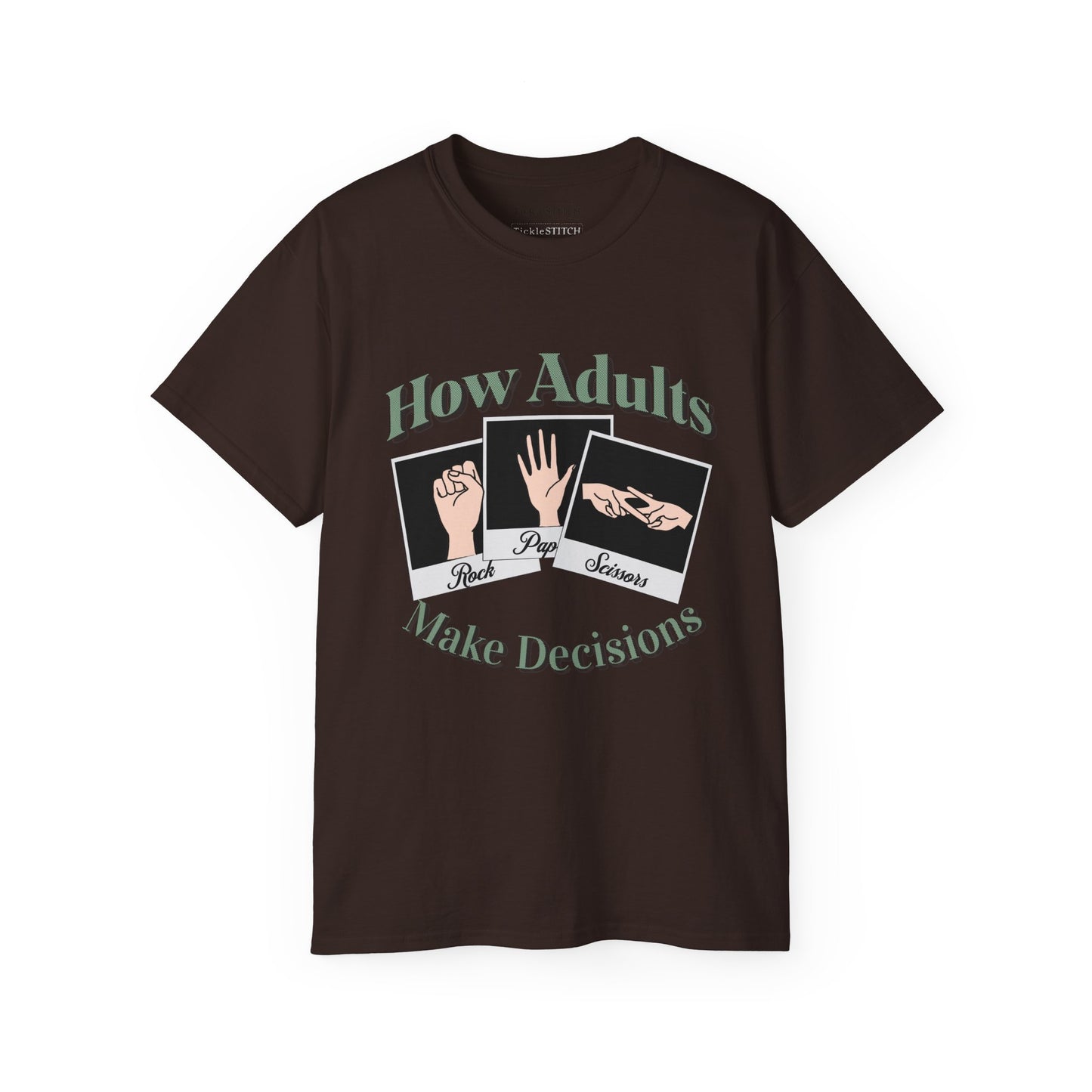 Rock Paper Scissoring Tee: Adult NSFW Humor, Lesbian & Gay Pride Gift