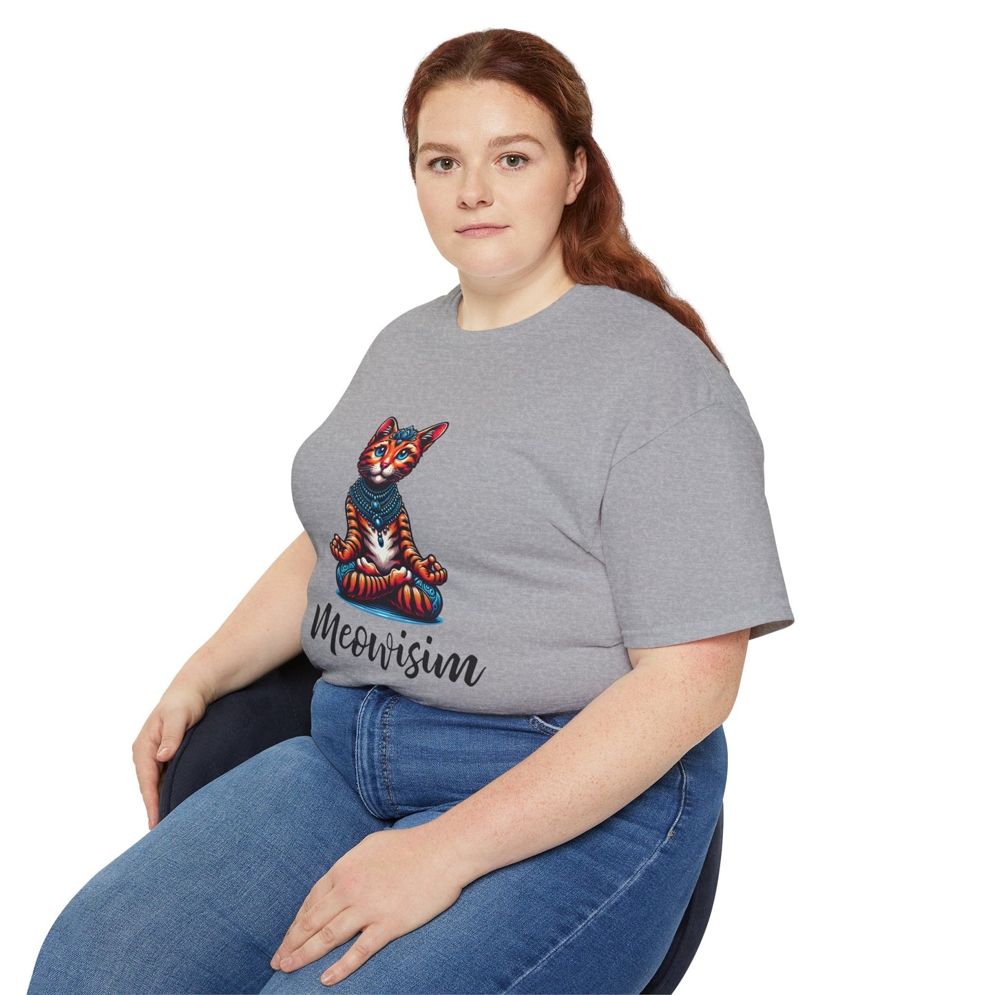 Purr-fect Orange Cat Humor T-Shirt | Funny Ginger Kitty Apparel Gift