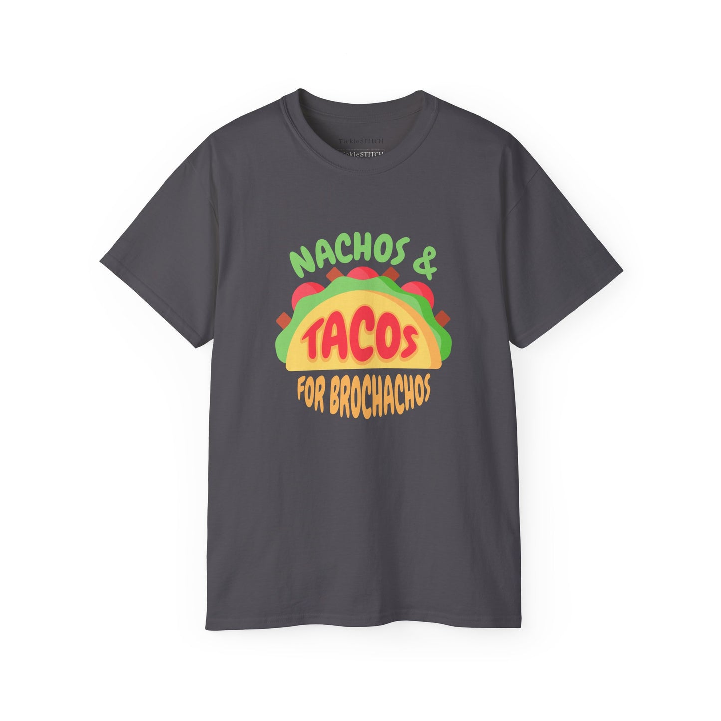 Nachos & Taco BroChacho Tee – Funny Snack Lover Apparel for Him