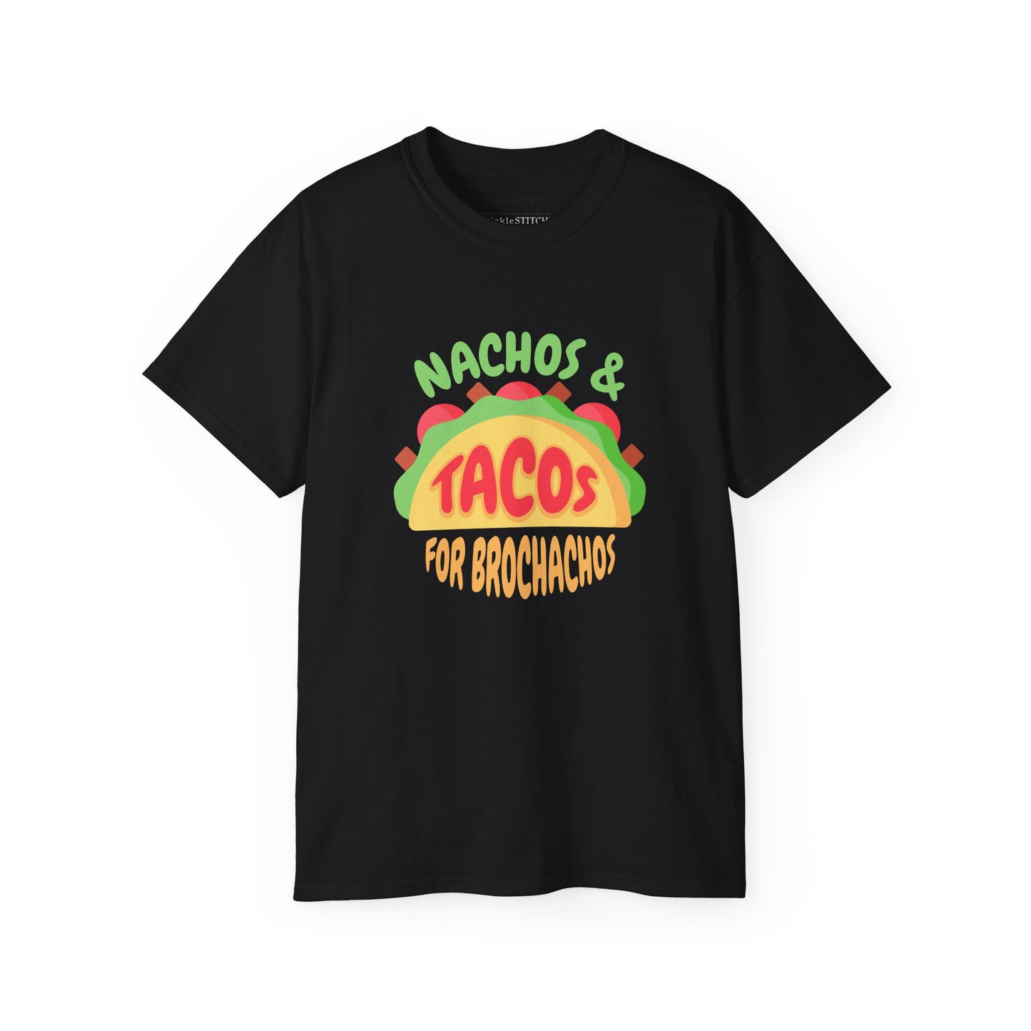 Nachos & Taco BroChacho Tee – Funny Snack Lover Apparel for Him