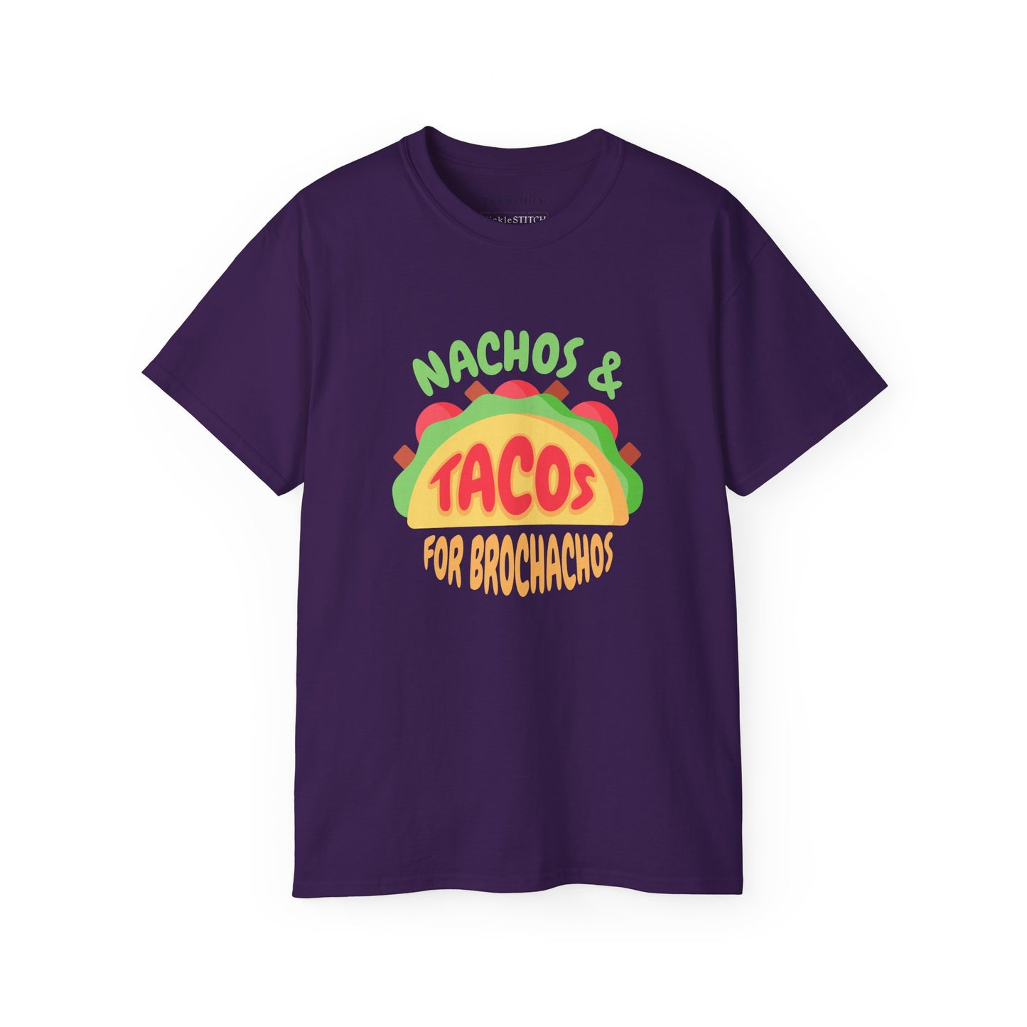 Nachos & Taco BroChacho Tee – Funny Snack Lover Apparel for Him
