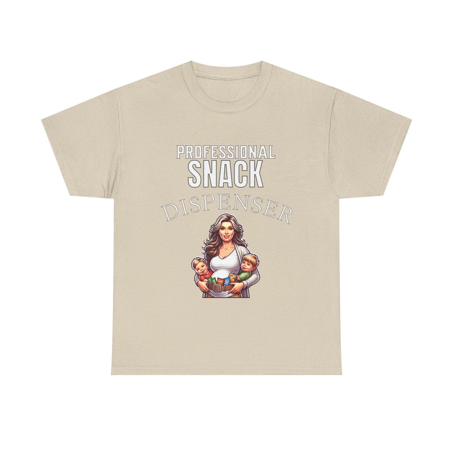 Professional Snack Dispenser Lighter Skin Mama Shirt for New Moms
