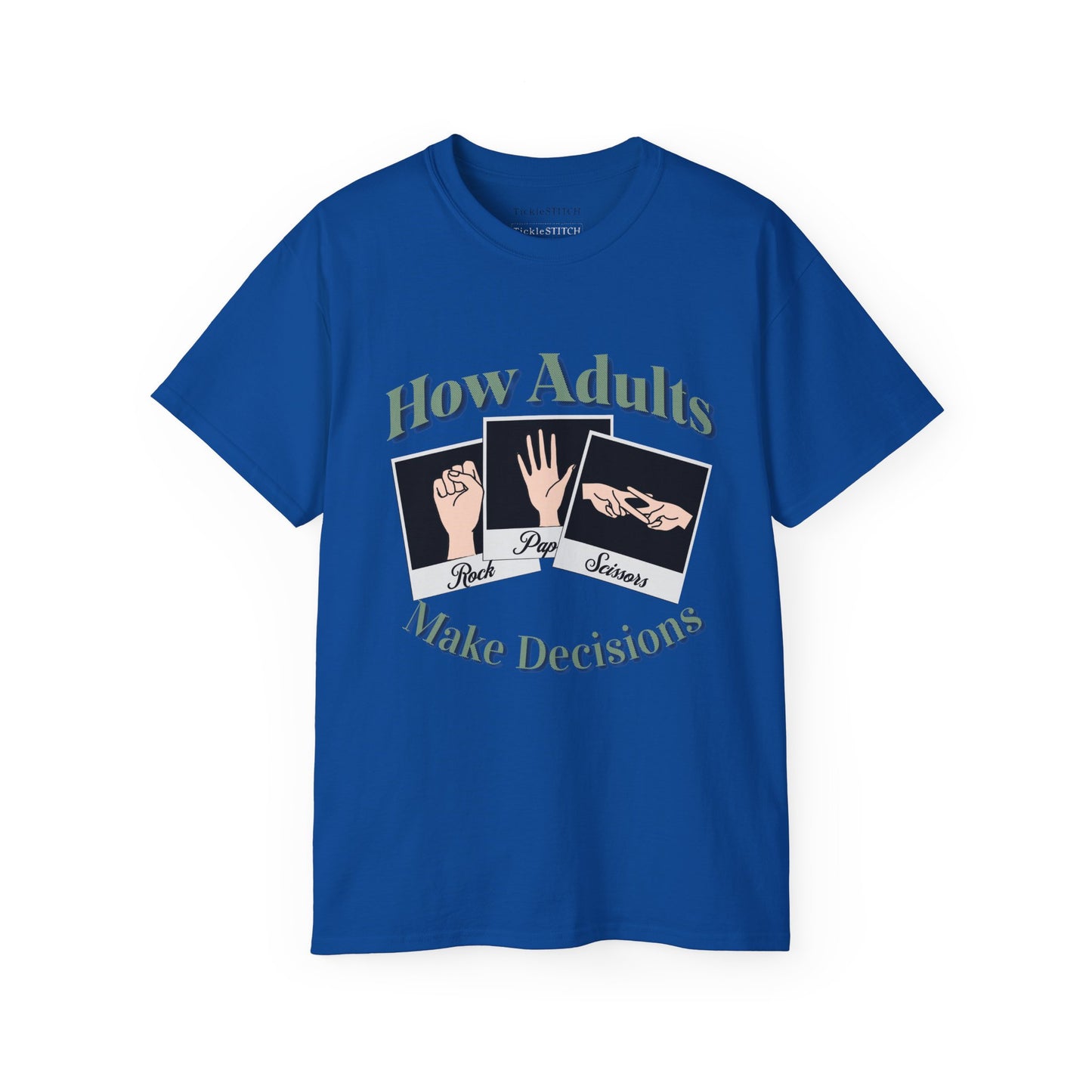 Rock Paper Scissoring Tee: Adult NSFW Humor, Lesbian & Gay Pride Gift