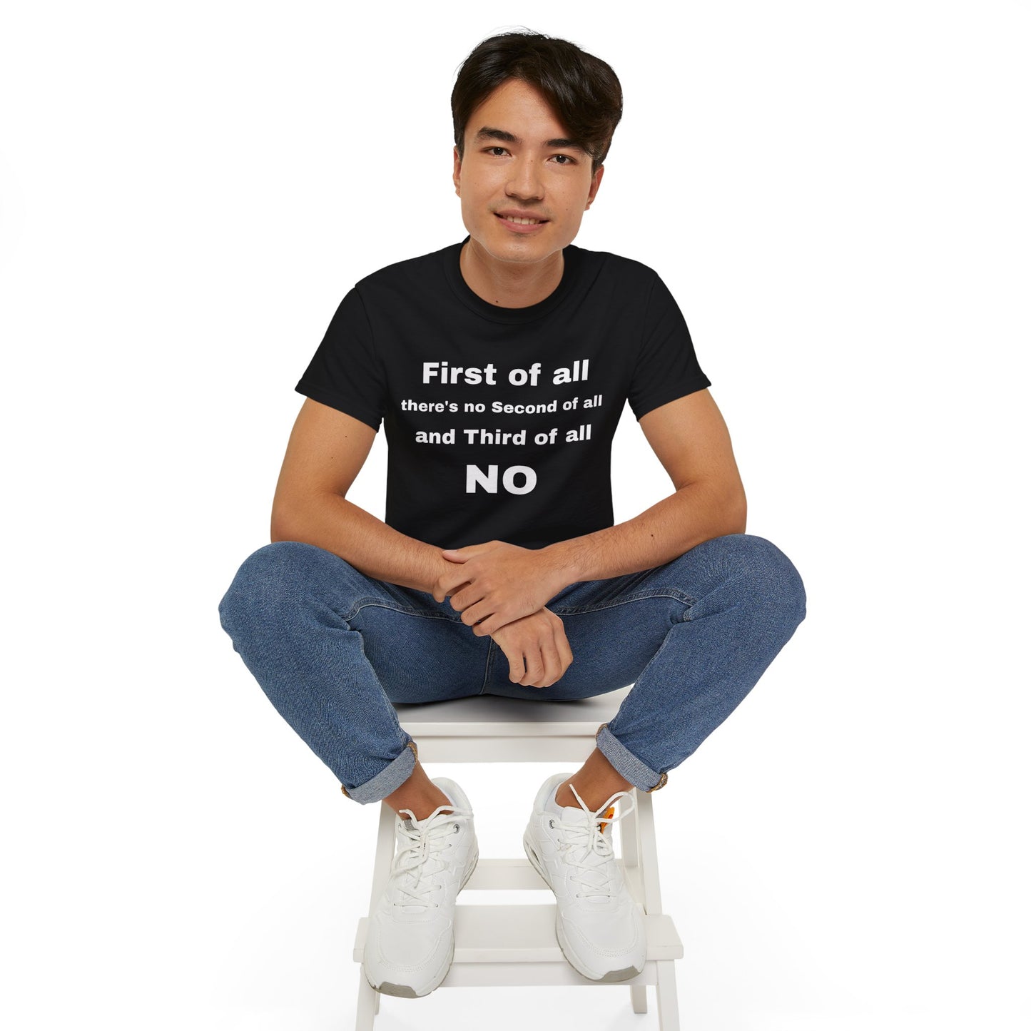 Eco-Conscious Graphic Top – Abstract Landscape Art