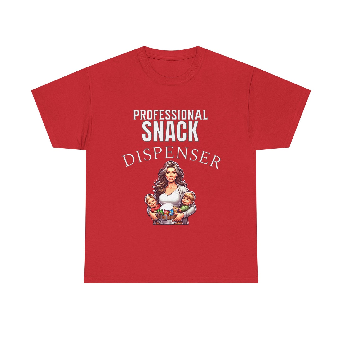 Professional Snack Dispenser Lighter Skin Mom Life Funny Mama Shirt