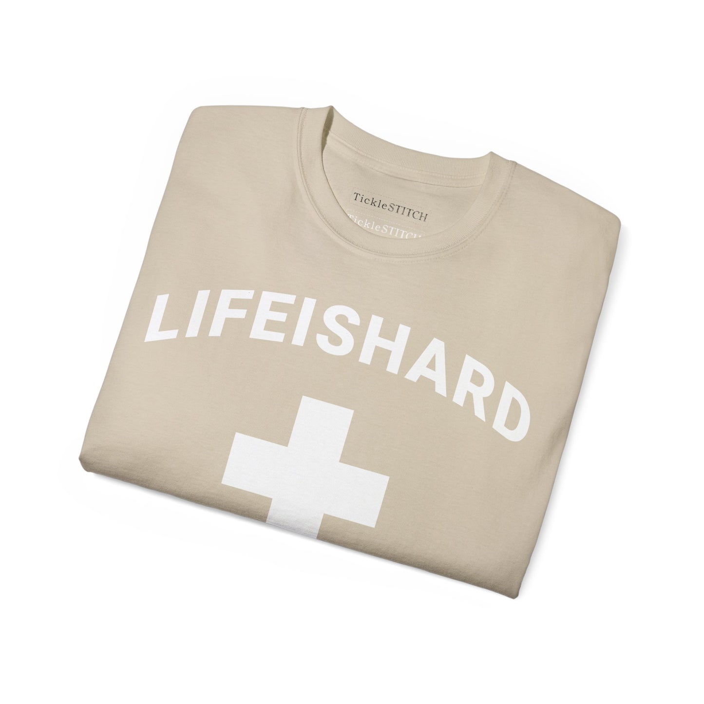 LIFEISHARD Lifeguard Parody T-Shirt – Sarcastic Humor & Cynical Life