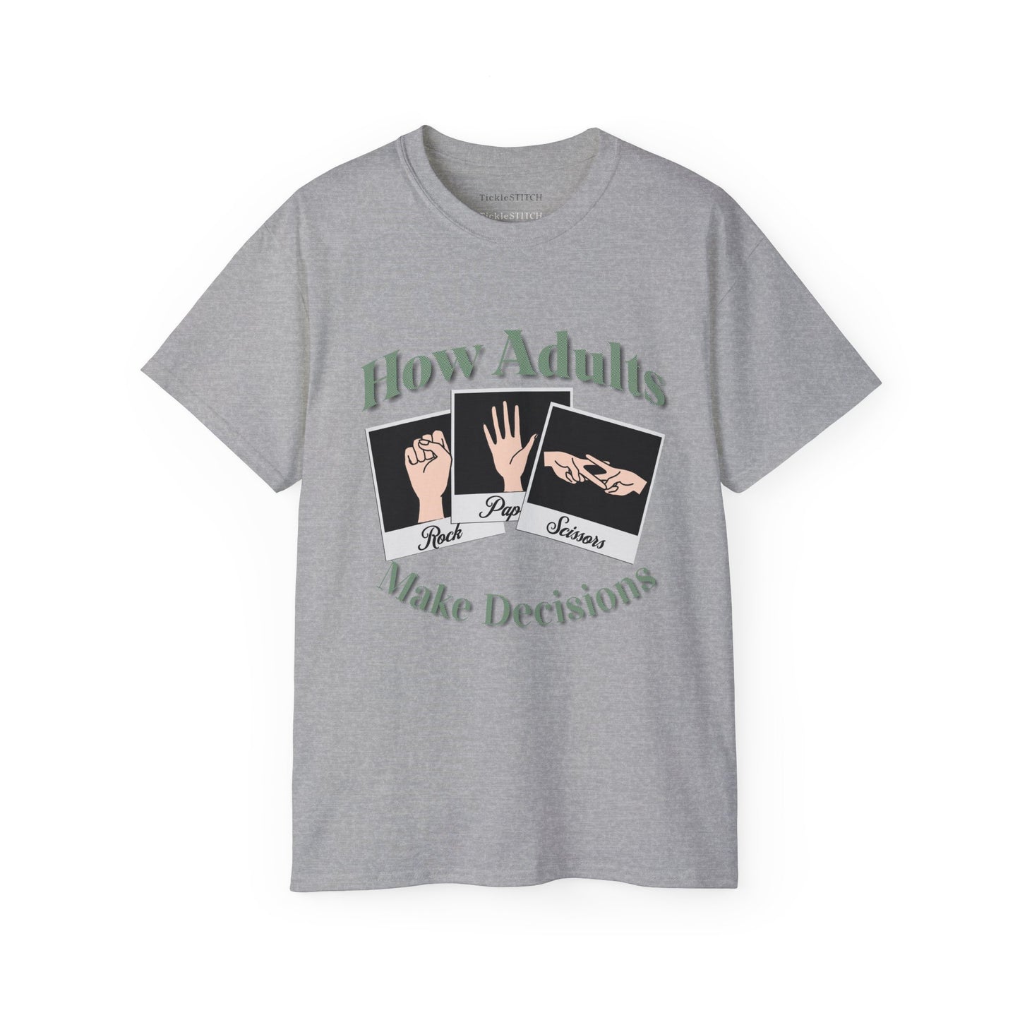 Rock Paper Scissoring Tee: Adult NSFW Humor, Lesbian & Gay Pride Gift