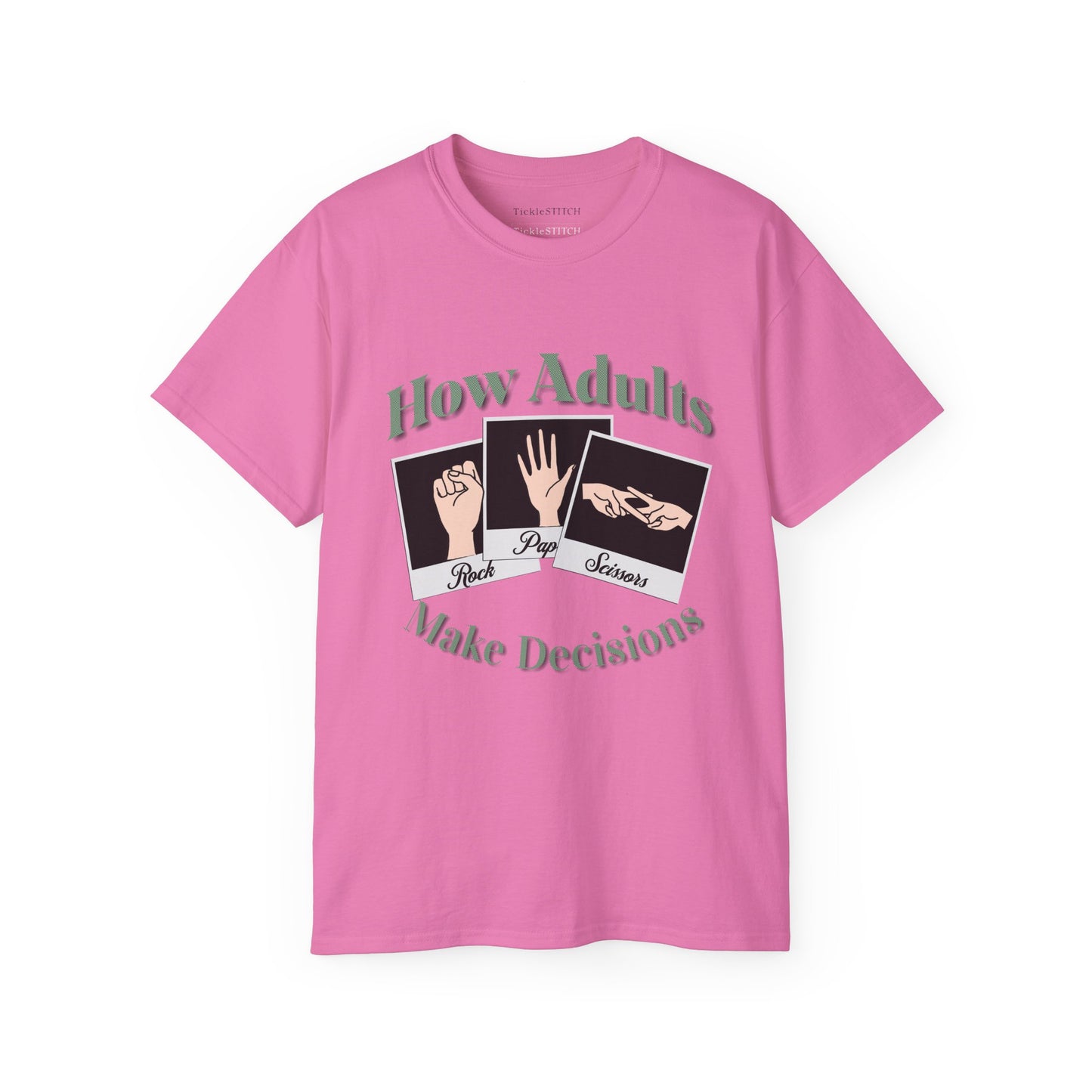 Rock Paper Scissoring Tee: Adult NSFW Humor, Lesbian & Gay Pride Gift