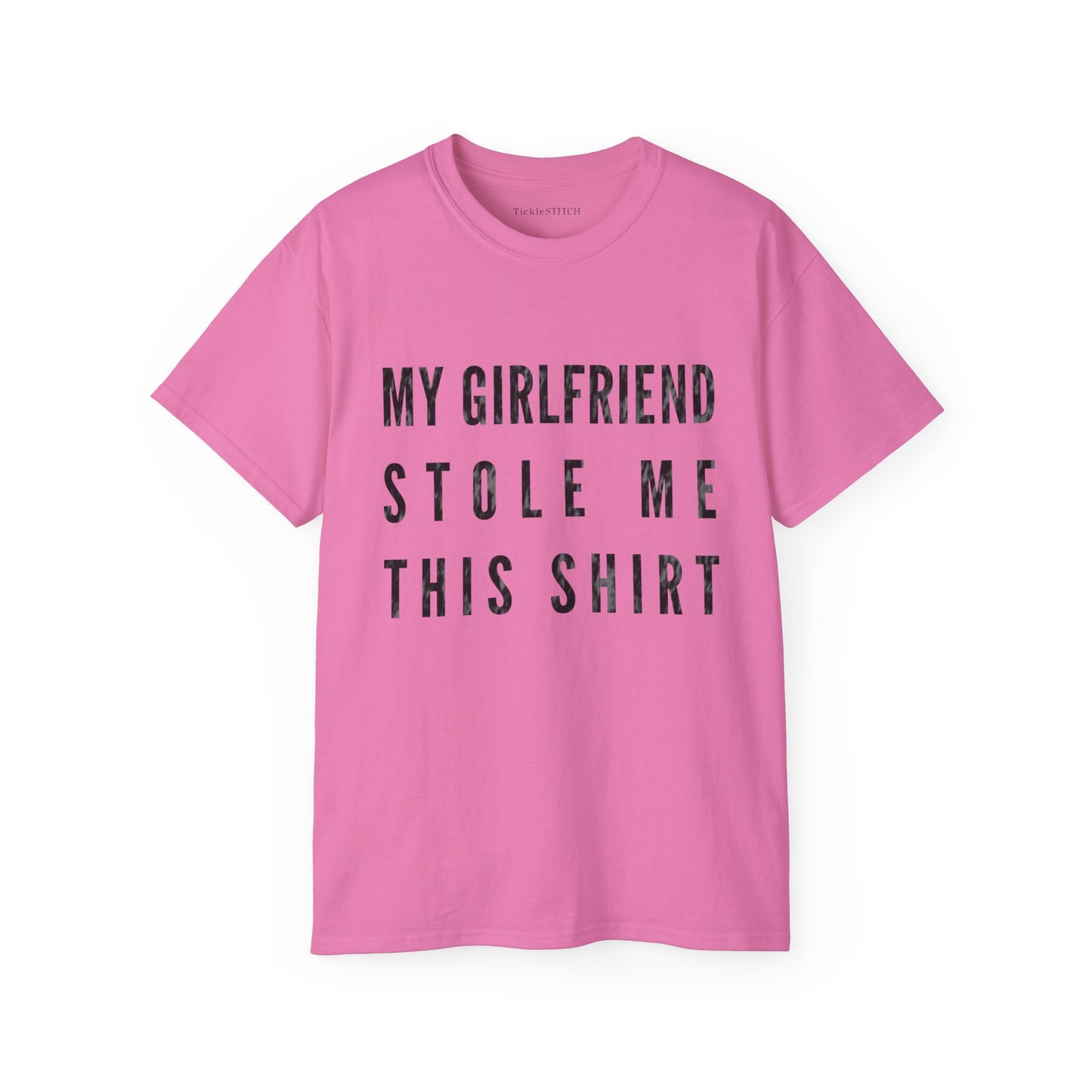 Girlfriend Stole My Shirt Humor Tee – Funny Boyfriend Relationship