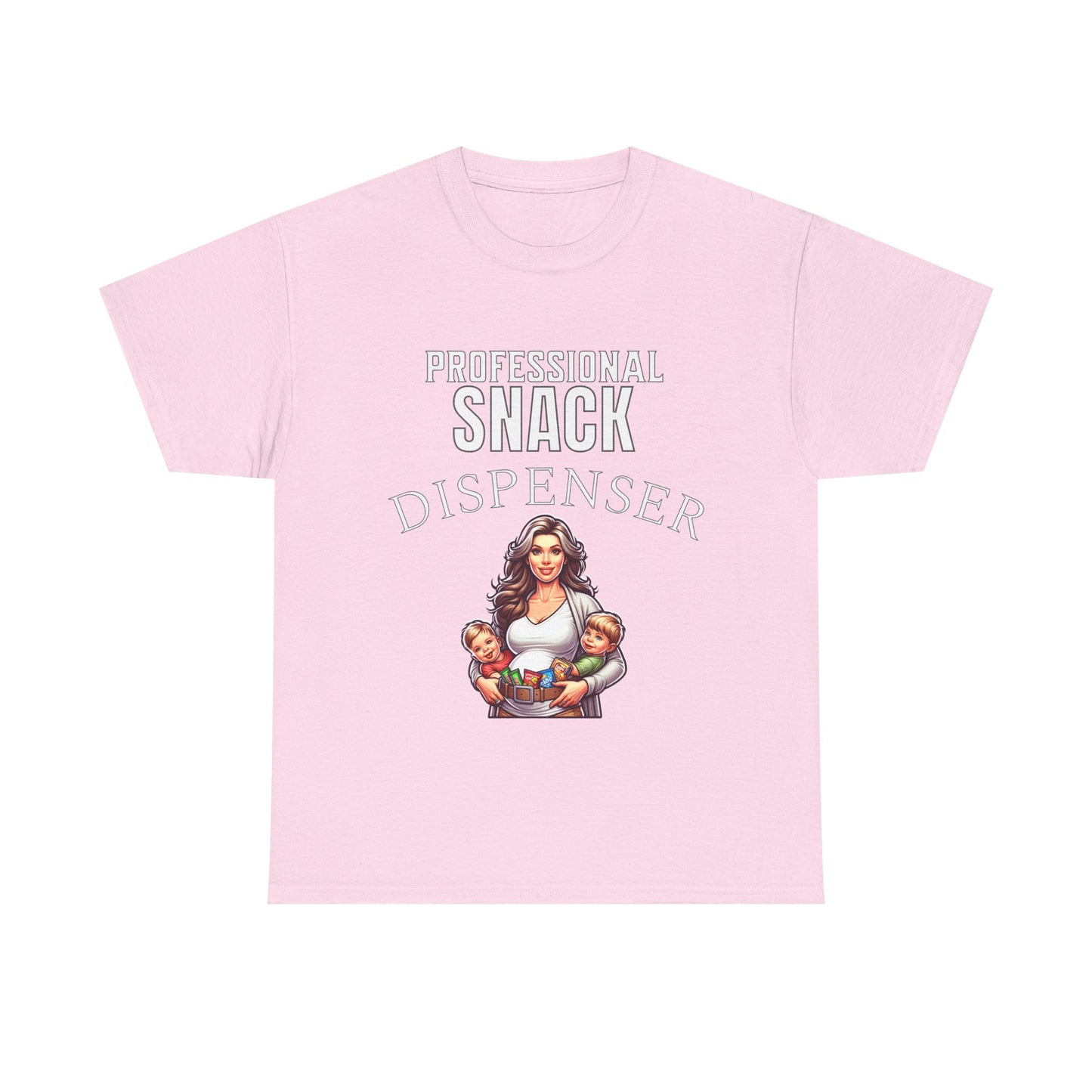 Professional Snack Dispenser Lighter Skin Mama Shirt for New Moms