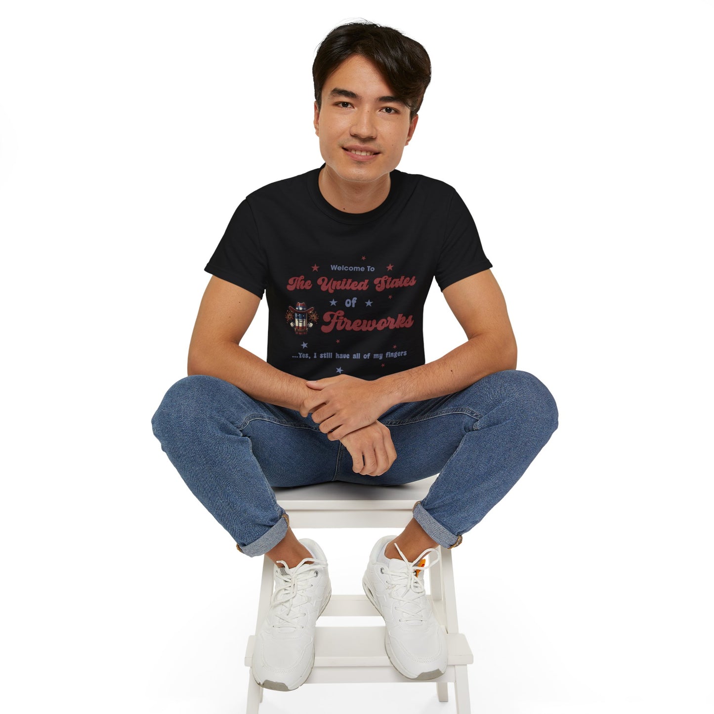 USA Independence Day Fireworks Shirt – Patriotic July 4th Apparel