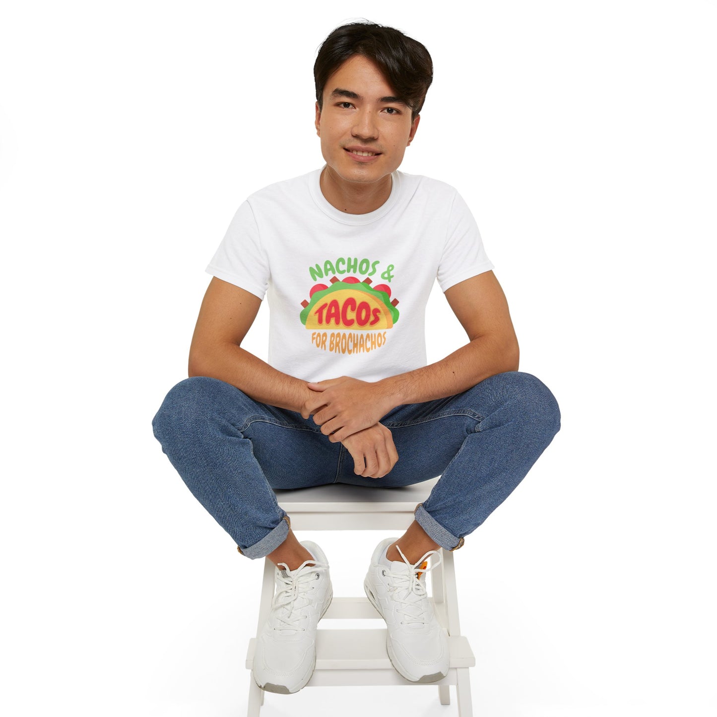 Nachos & Taco BroChacho Tee – Funny Snack Lover Apparel for Him