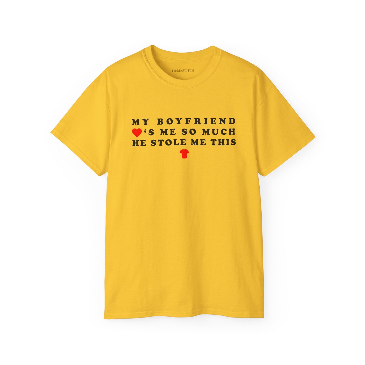 He Stole My Favorite Shirt – Hilarious Relationship Tee Gift for Her