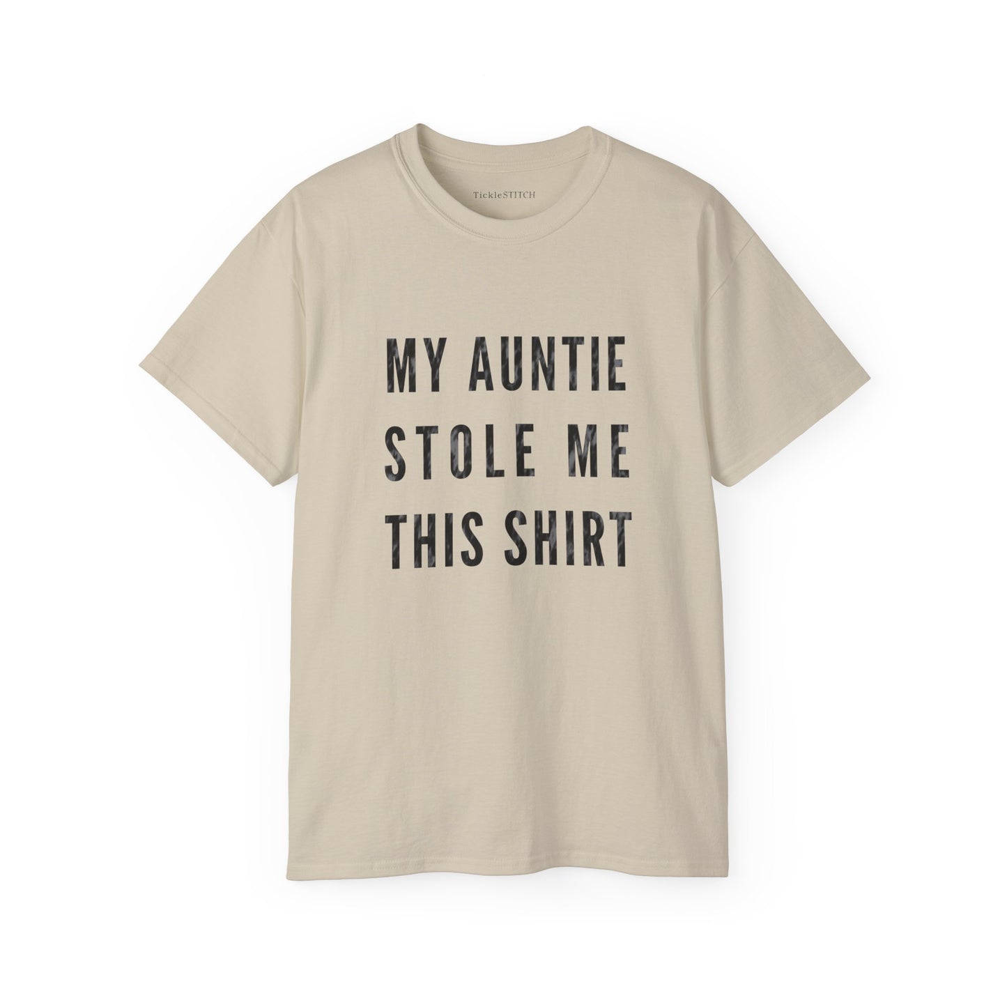 Funny Auntie Stole Shirt – Playful Family Humor Gift for Nephew/Niece