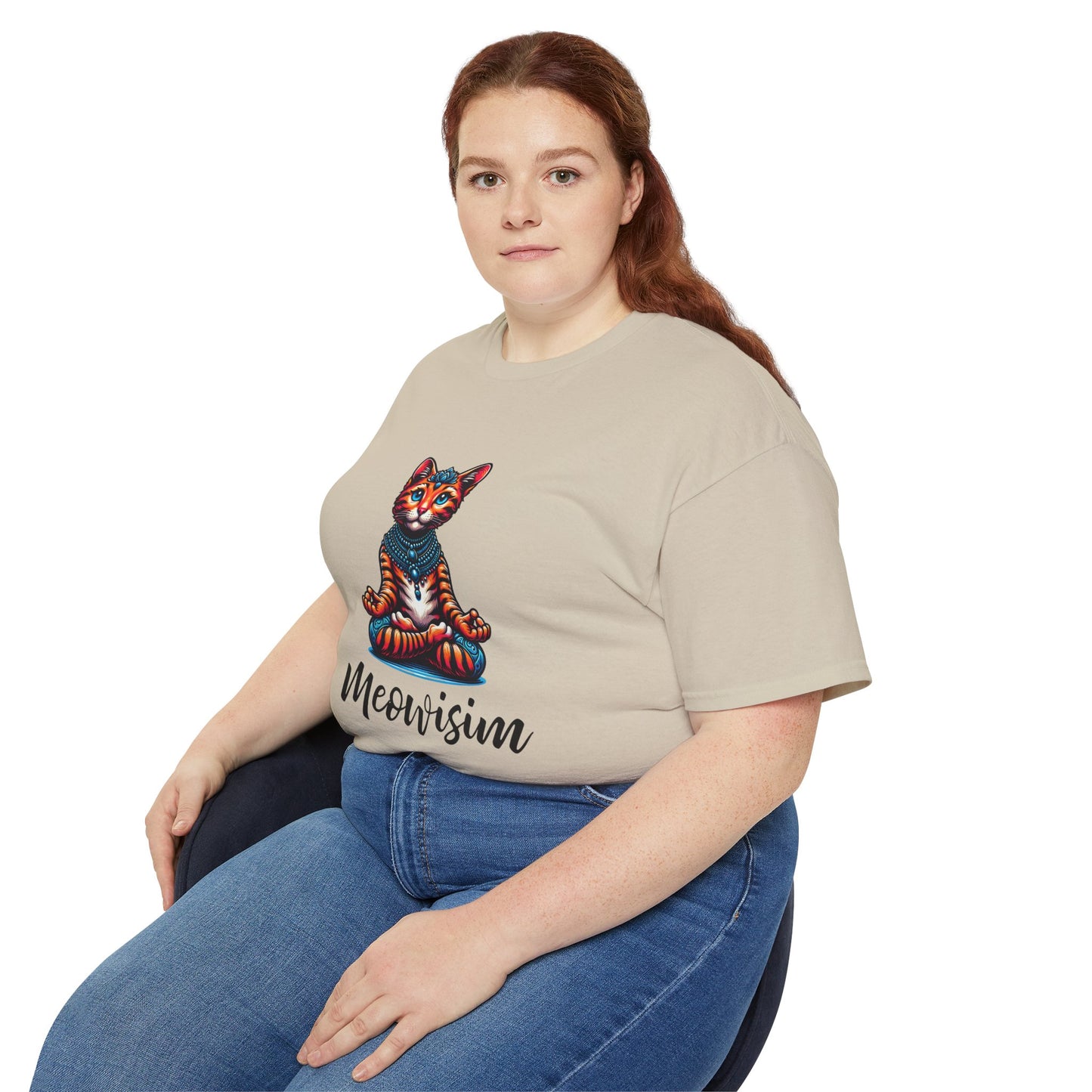 Purr-fect Orange Cat Humor T-Shirt | Funny Ginger Kitty Apparel Gift