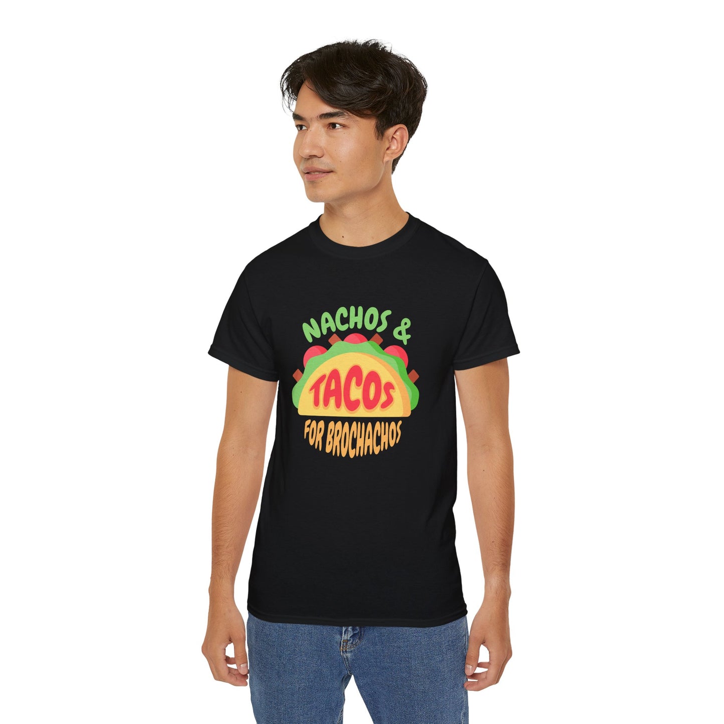 Nachos & Taco BroChacho Tee – Funny Snack Lover Apparel for Him