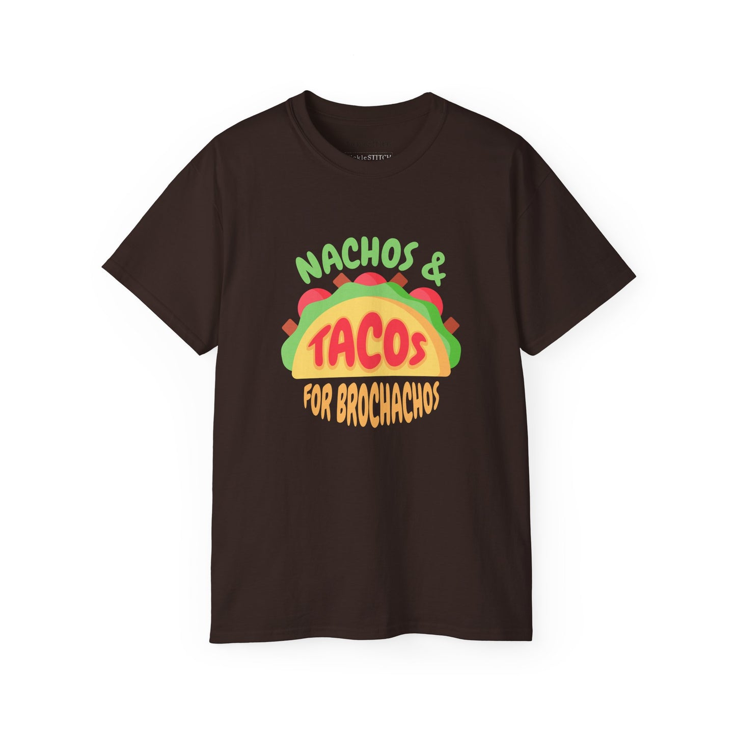Nachos & Taco BroChacho Tee – Funny Snack Lover Apparel for Him