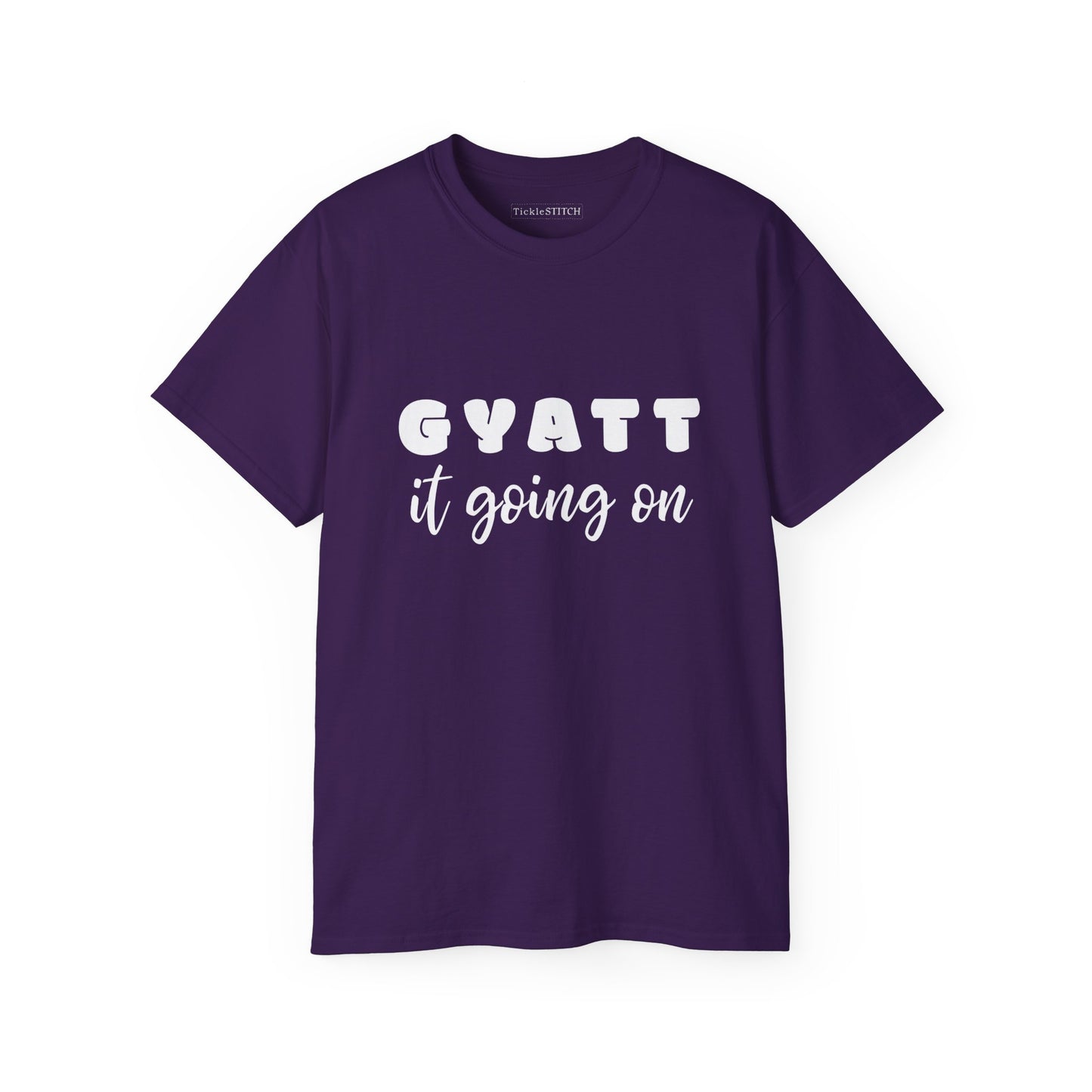 Confident Style Tee – Humorous 'Gyatt It Going On' Body Positivity Top