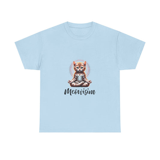 Purr Meowisim Kitty Cat Funny T-Shirt for Cat Lovers