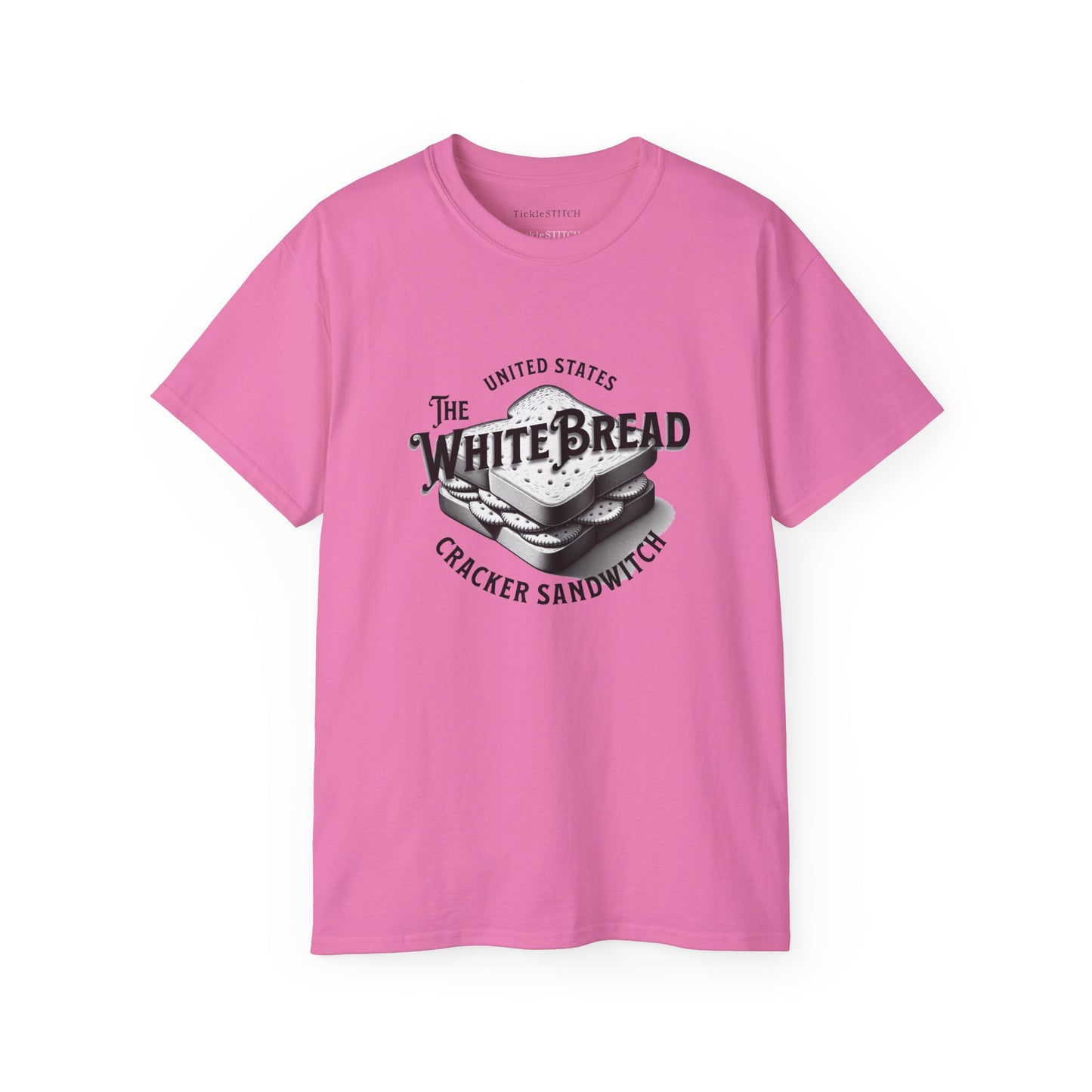White Bread Cracker Sandwich: Self-Deprecating Satire Tee