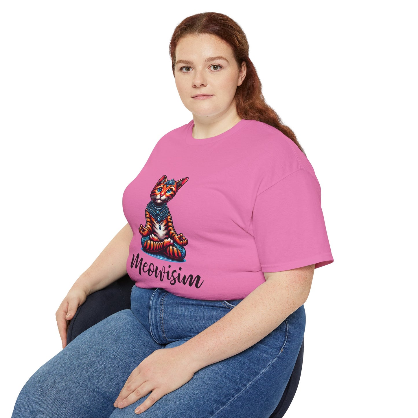 Purr-fect Orange Cat Humor T-Shirt | Funny Ginger Kitty Apparel Gift