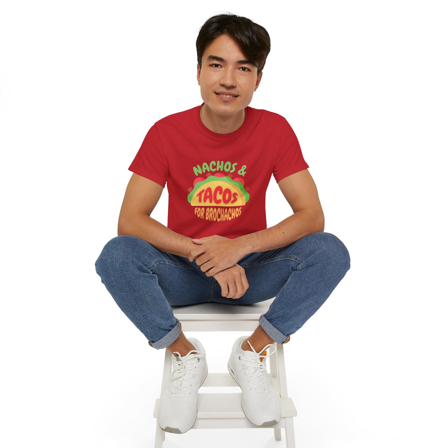 Nachos & Taco BroChacho Tee – Funny Snack Lover Apparel for Him