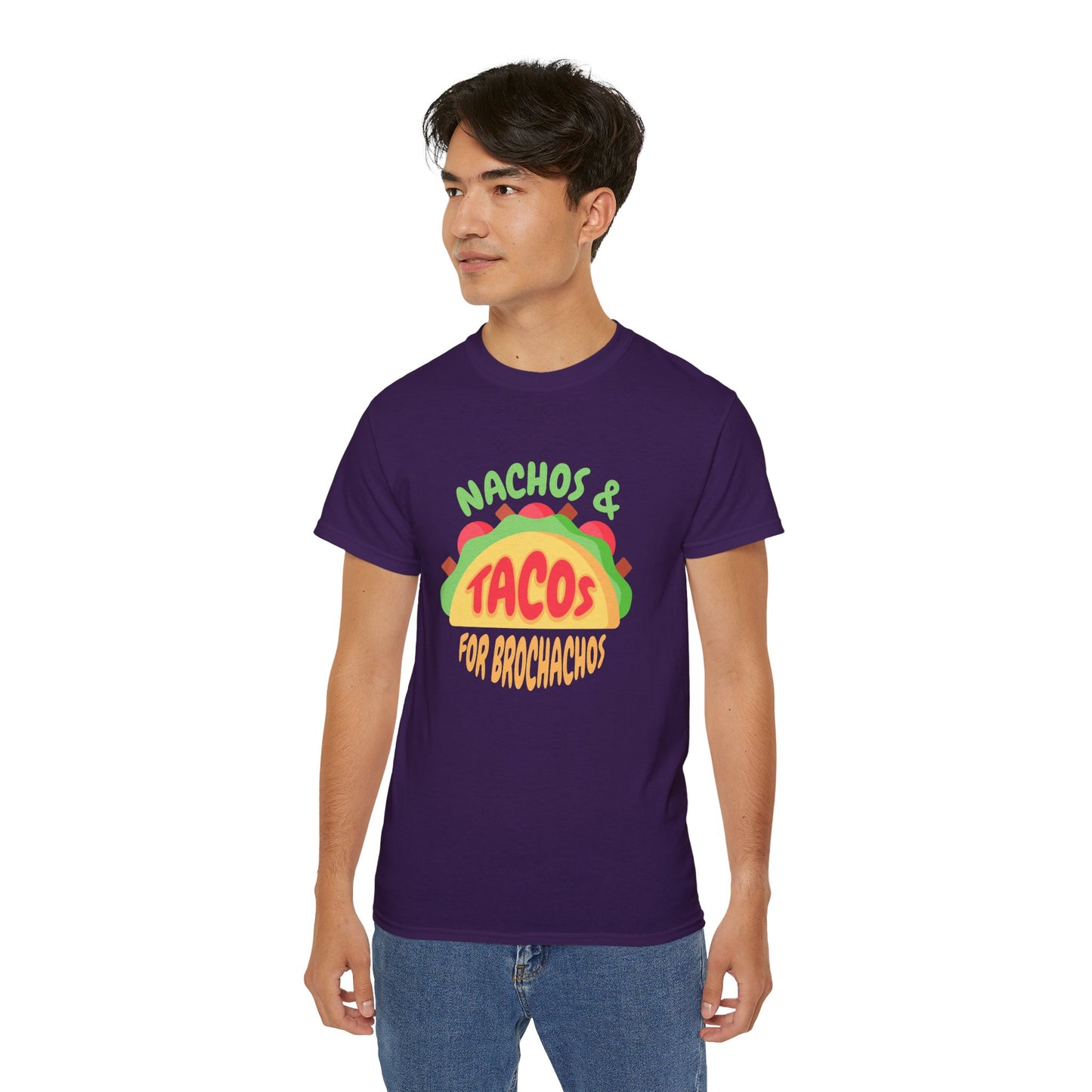 Nachos & Taco BroChacho Tee – Funny Snack Lover Apparel for Him