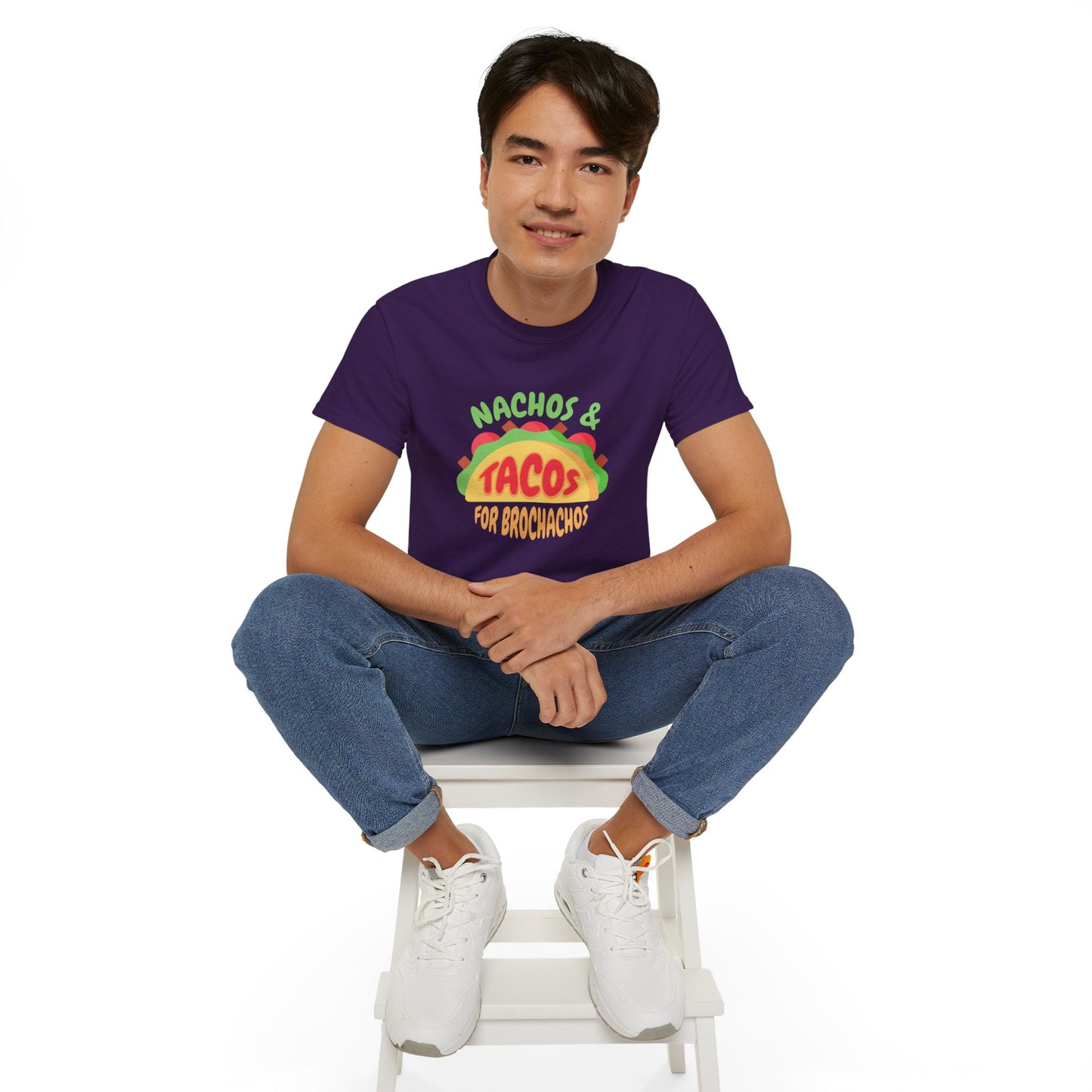 Nachos & Taco BroChacho Tee – Funny Snack Lover Apparel for Him