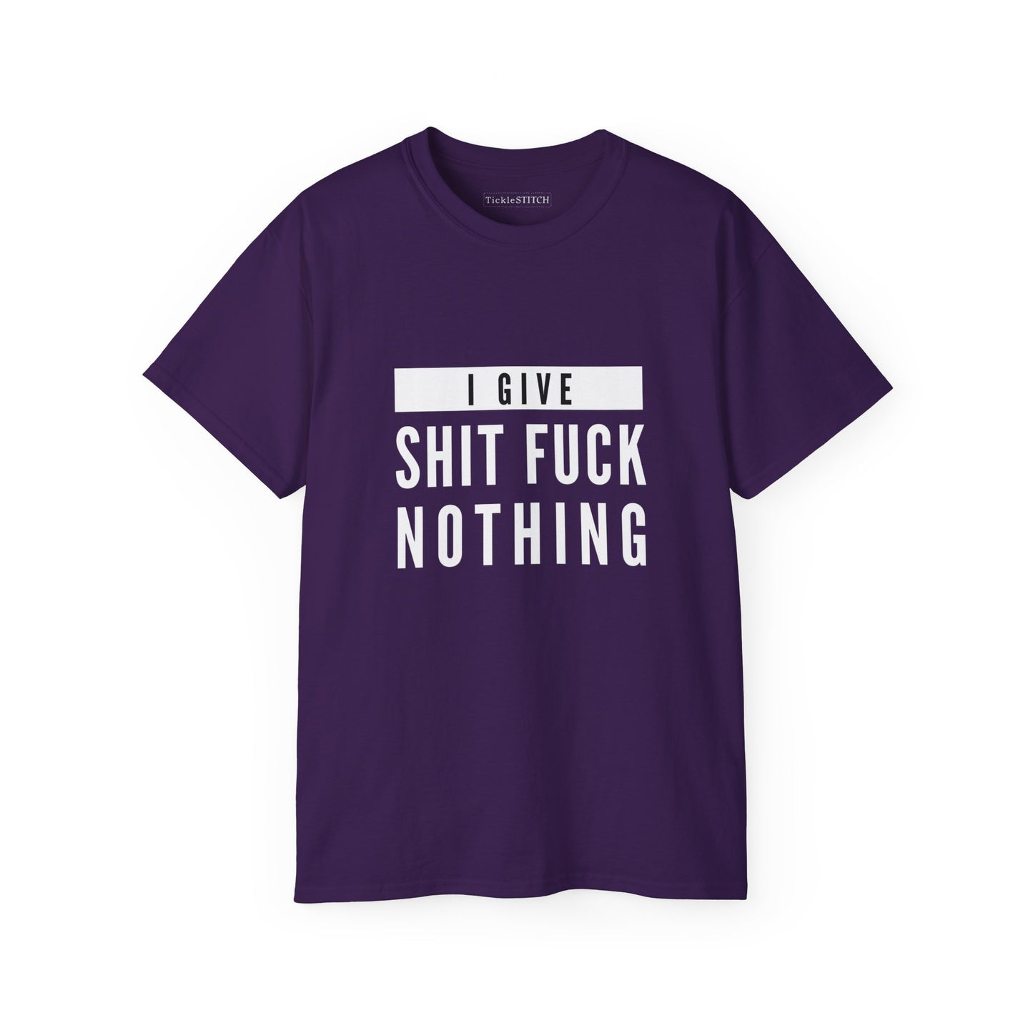 Zero Cares Given Shirt: IDGAF Lifestyle Offensive Graphic Tee