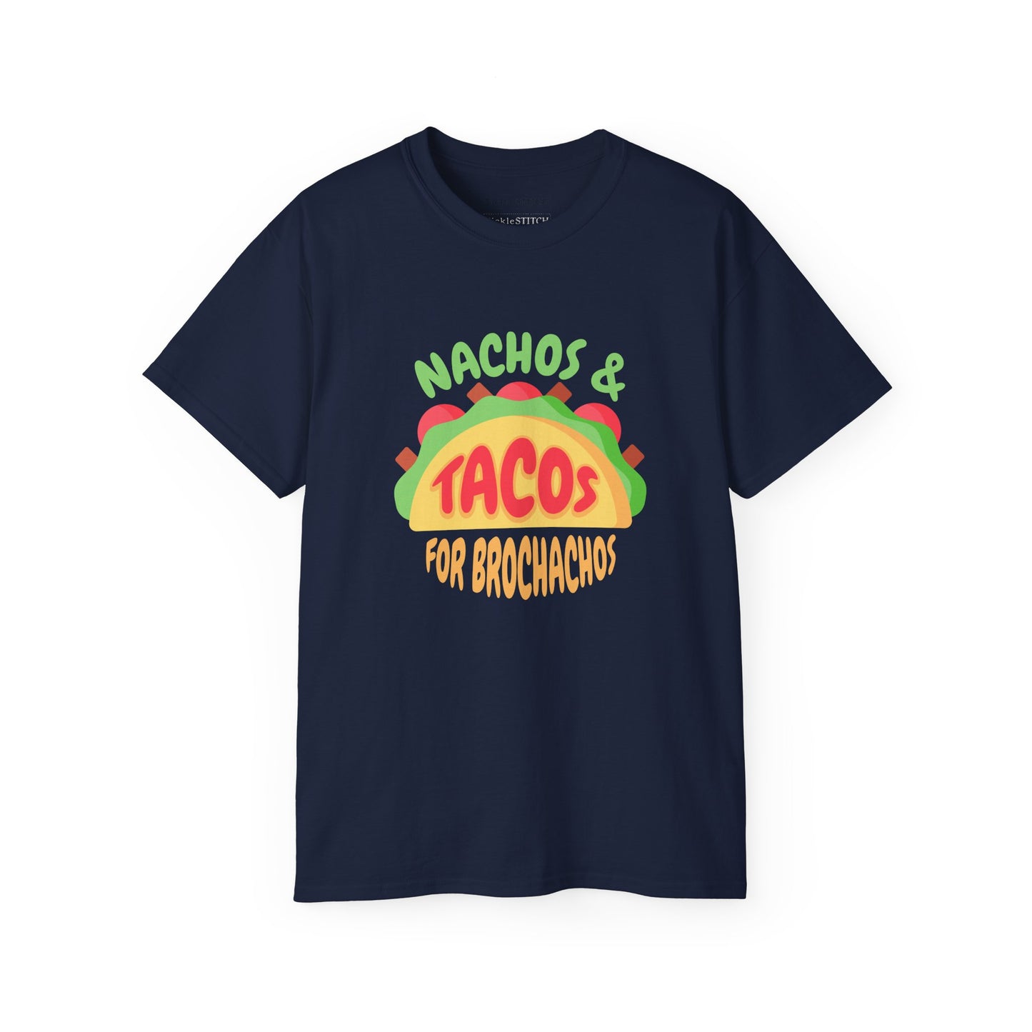 Nachos & Taco BroChacho Tee – Funny Snack Lover Apparel for Him