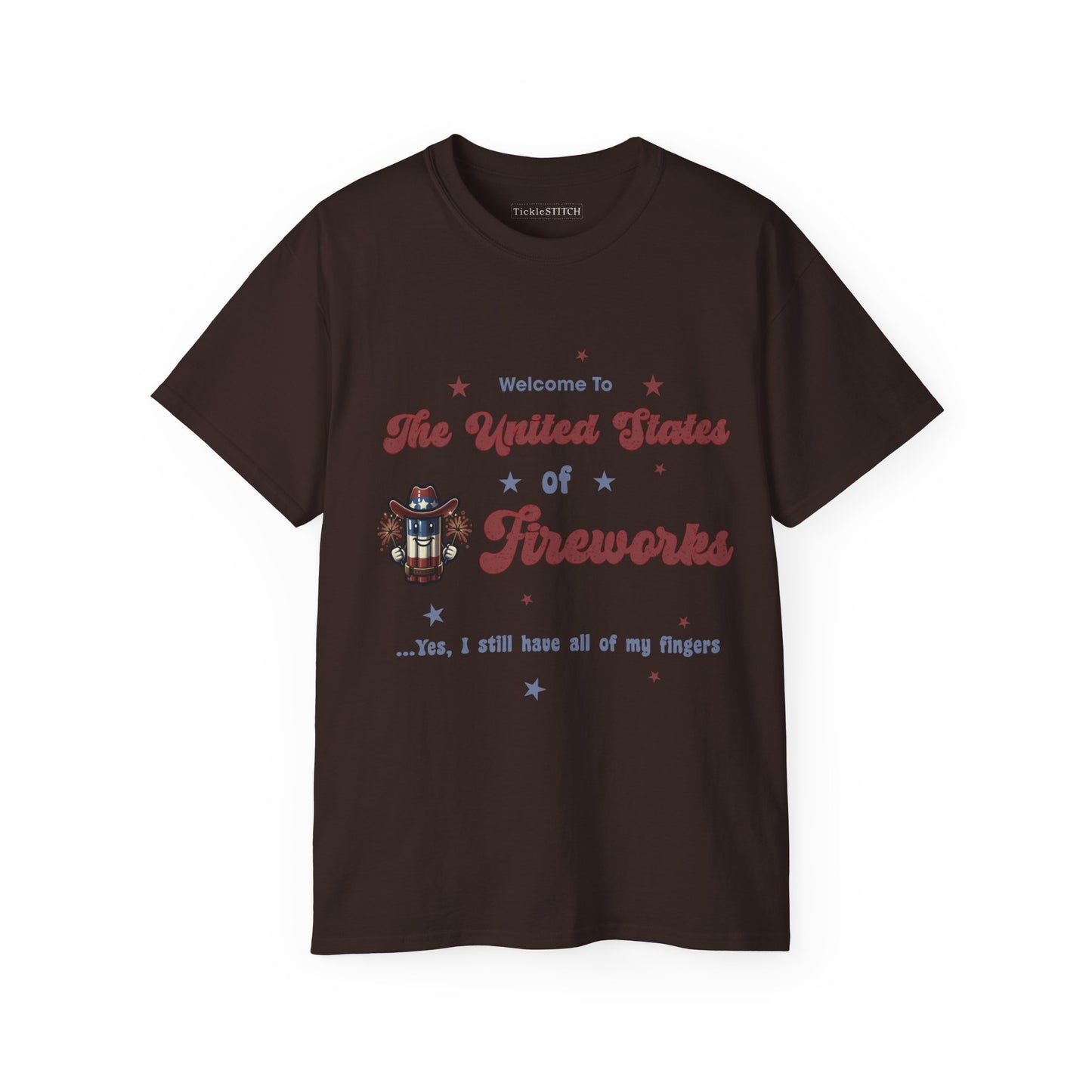 USA Independence Day Fireworks Shirt – Patriotic July 4th Apparel