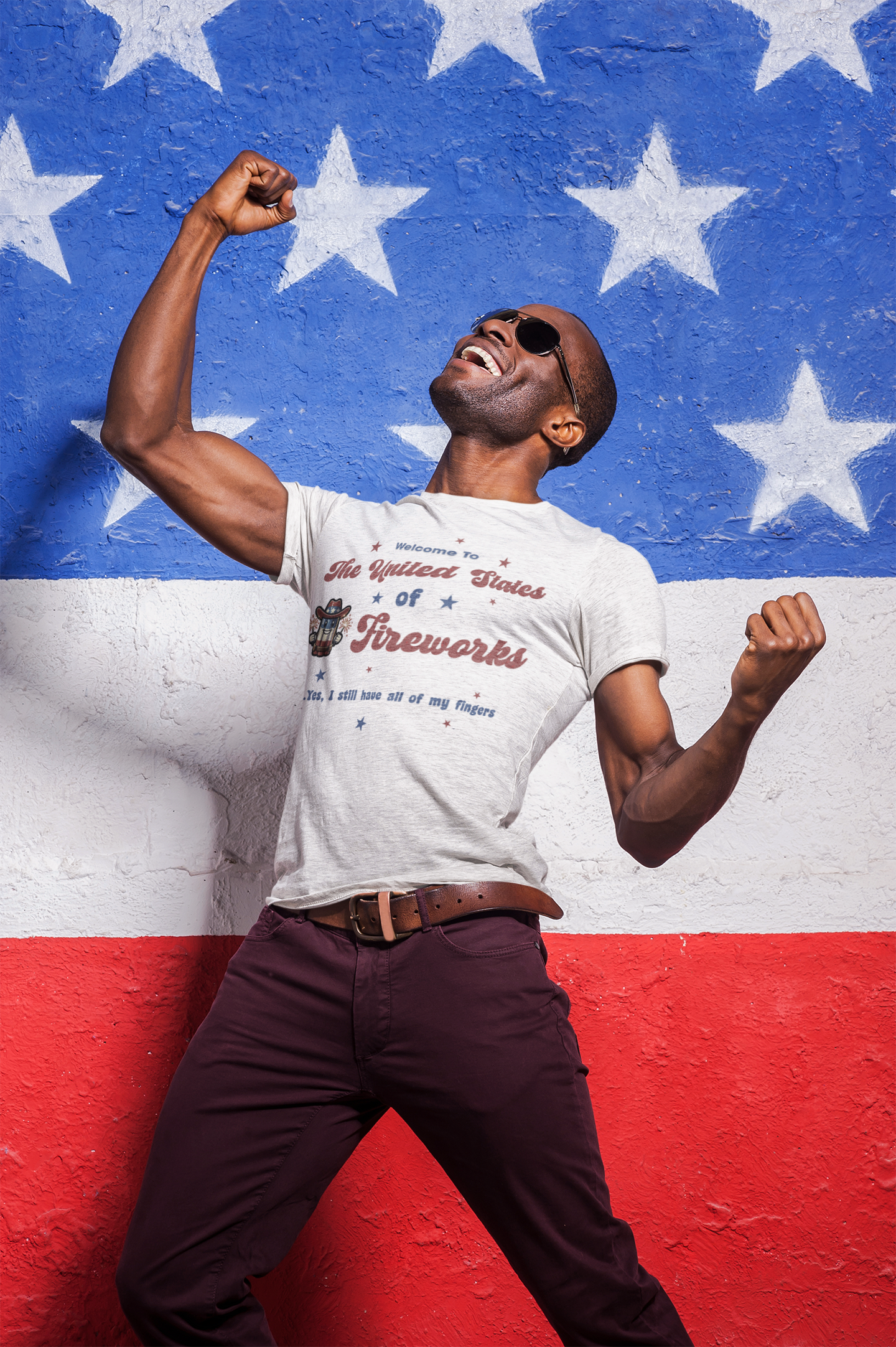 USA Independence Day Fireworks Shirt – Patriotic July 4th Apparel