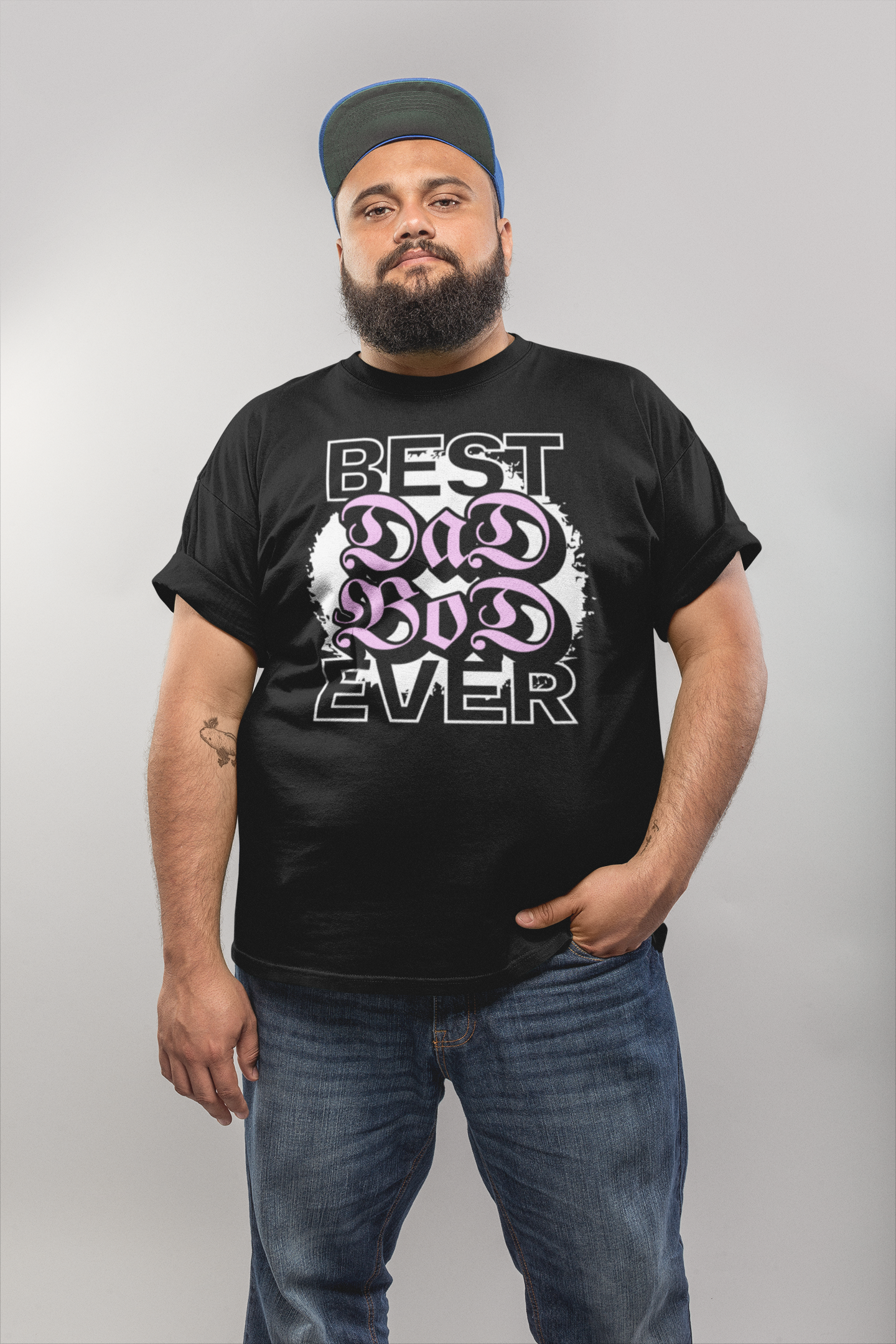 Best Dad Bod Ever T-Shirt | Confident Father Figure Humor Apparel