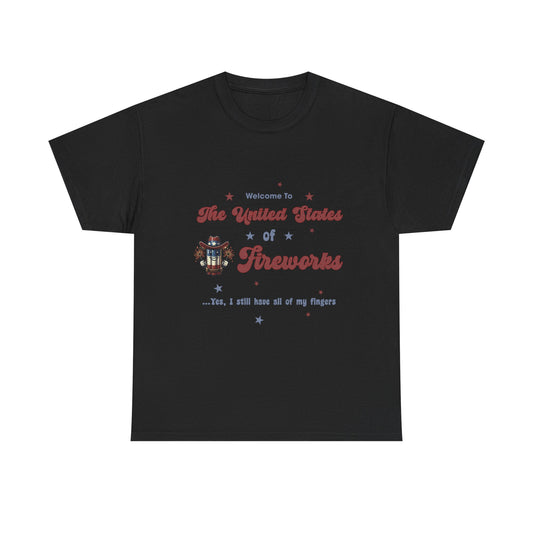 Celebrate America with United States Fireworks Graphic Apparel