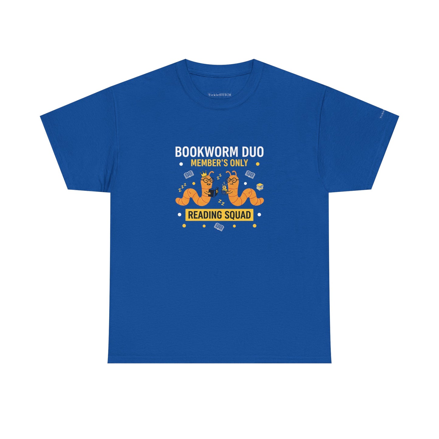 Bookworm Duo Reading Buddy Membership Squad Team Identity Pride Tee