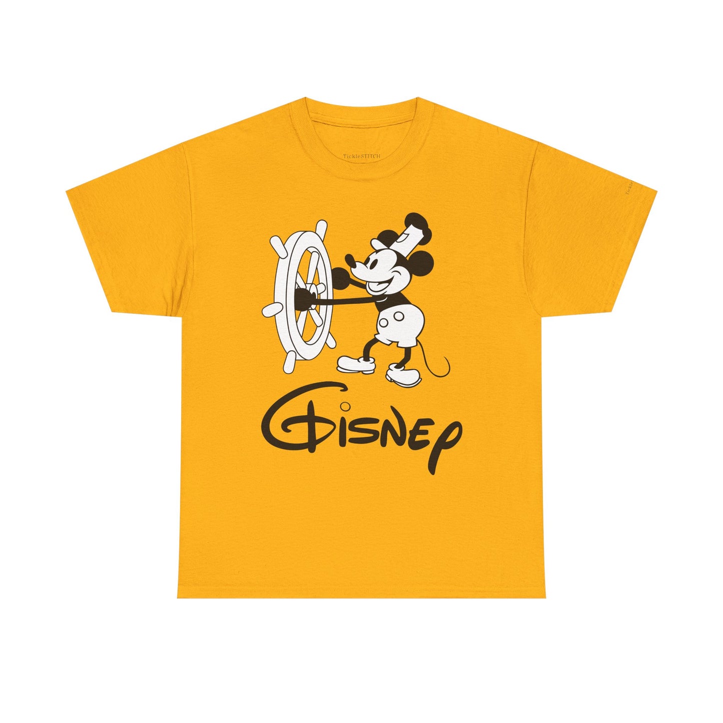Gisnep Gisney Disnep Parody Tee. Dyslexic Theme Park Logo Humor Shirt.