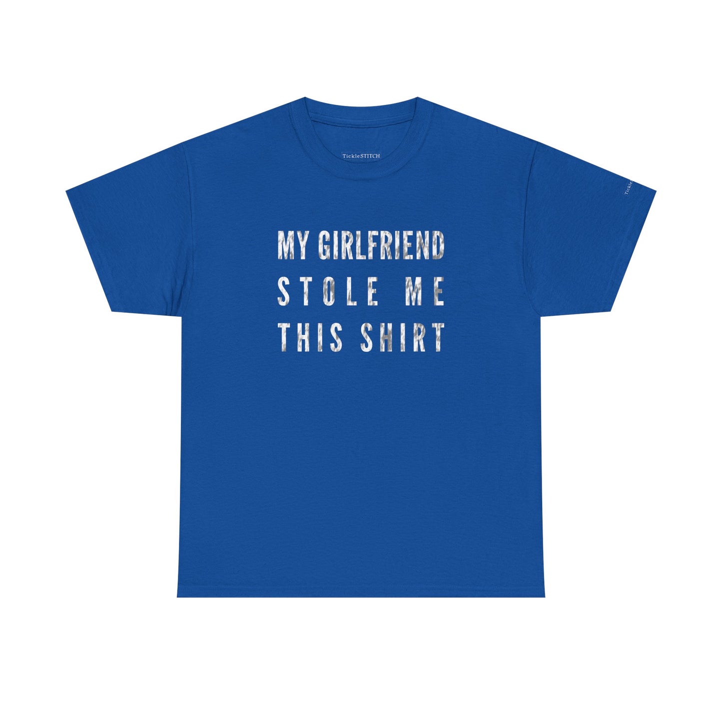 Stolen By Girlfriend – Funny Relationship Theft Humor Boyfriend Tee