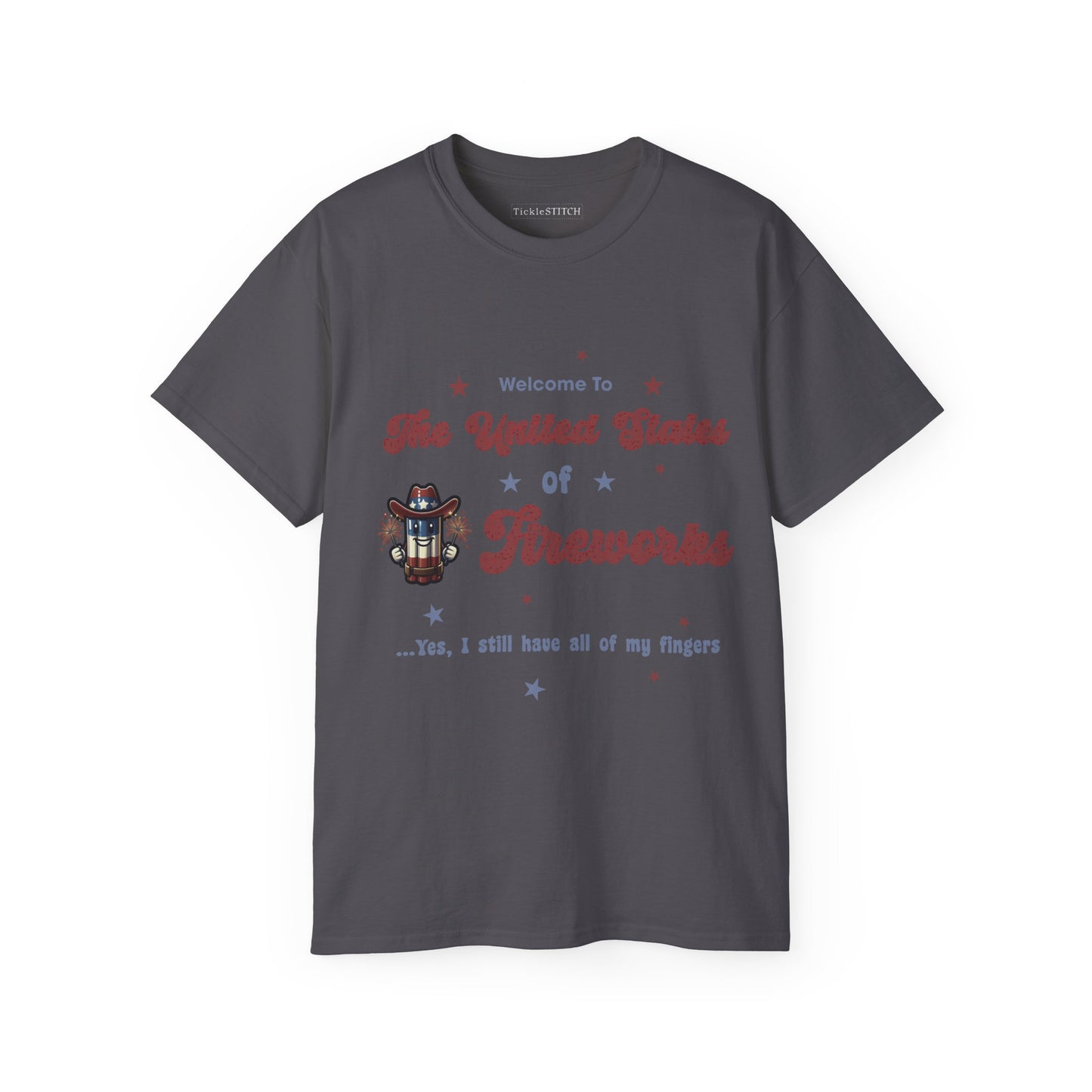 USA Independence Day Fireworks Shirt – Patriotic July 4th Apparel